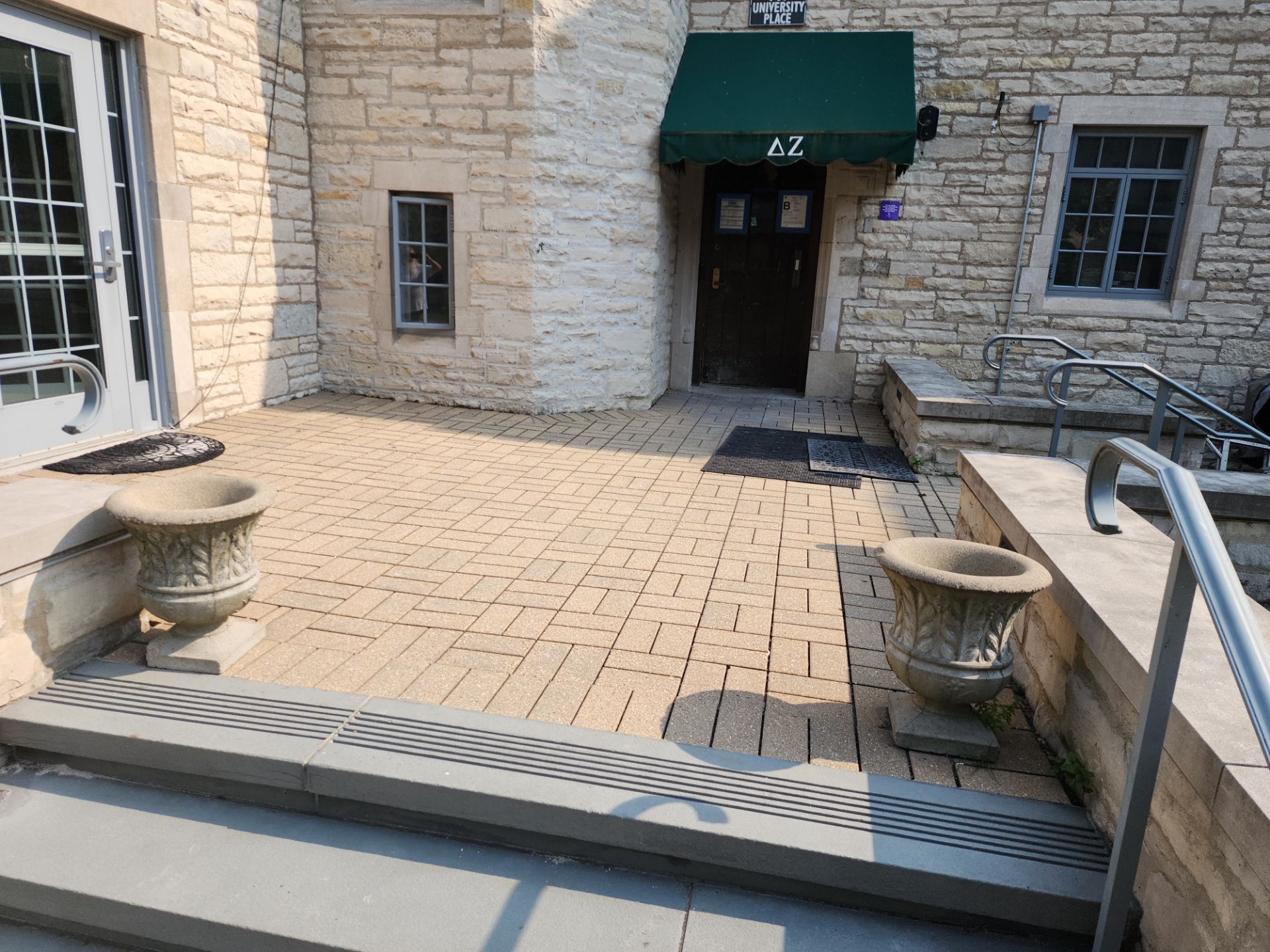 Brick paver cleaning. by Northern Power Washing LLC.
