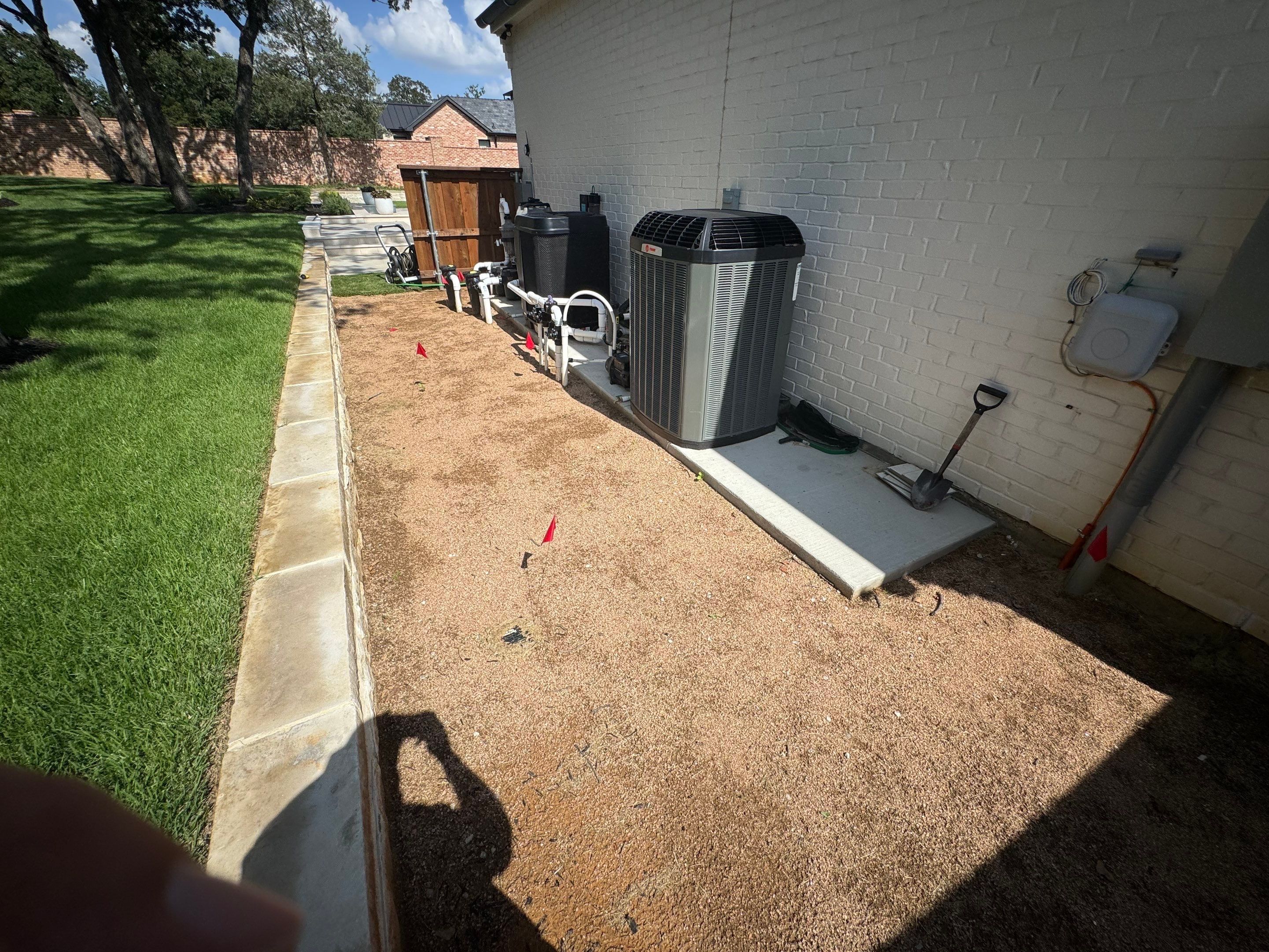 Project in Southlake by Turf Concepts