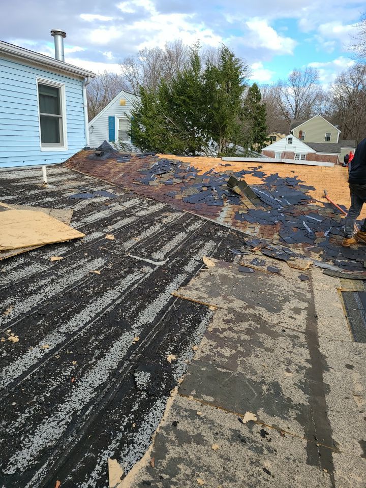 Residential Roofing Installation using Owens Corning TruDefinition Quarry Gray by A Plus Exterior