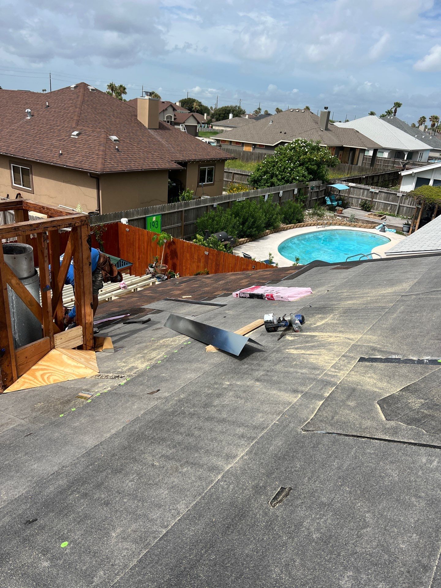 Brownwood Bullet-Proof Roof by Bayfront Roofing and Construction