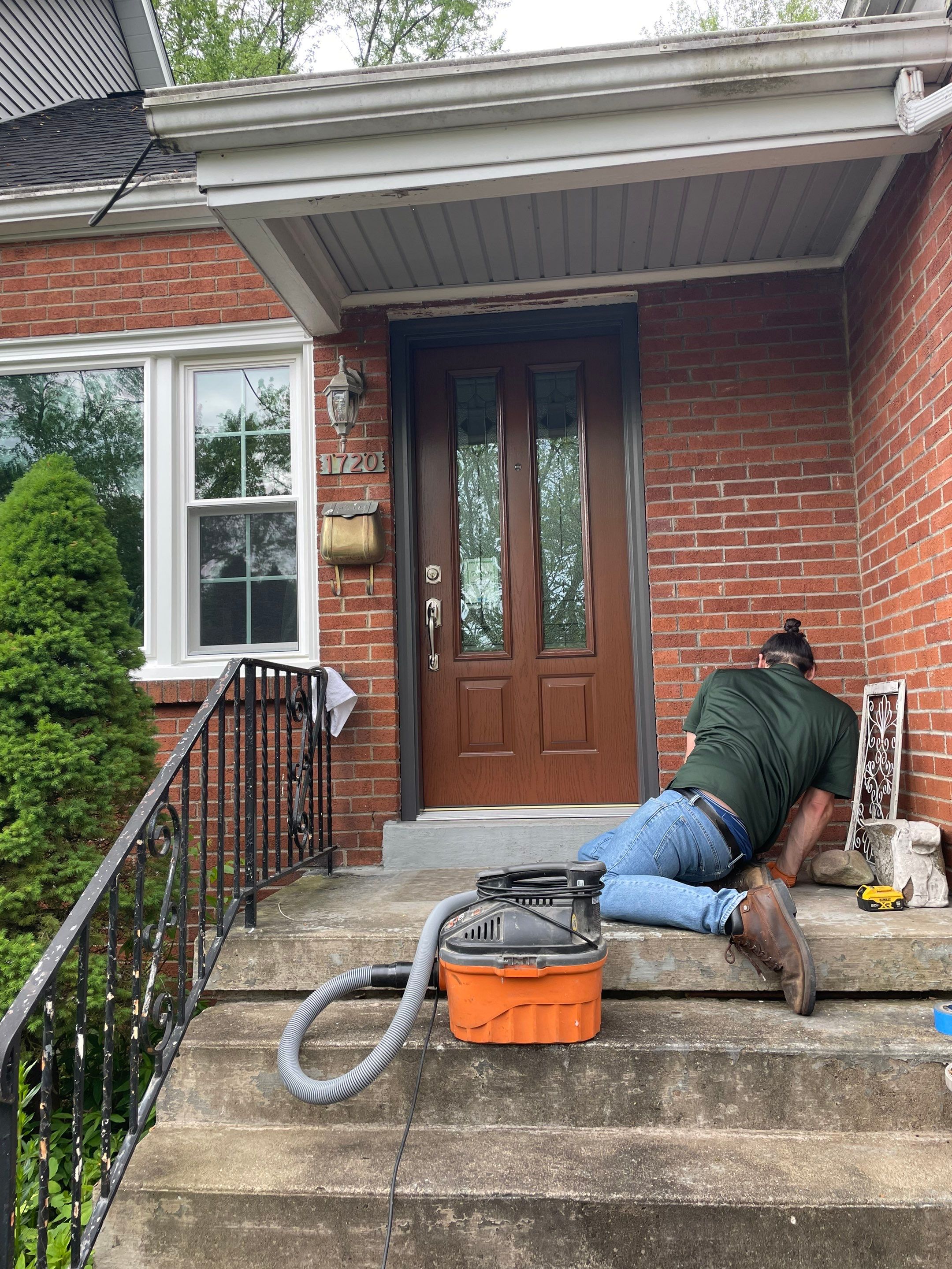 Kevin & Carol Rico Door & Window Project  by Mt. Pleasant Window & Remodeling Co.