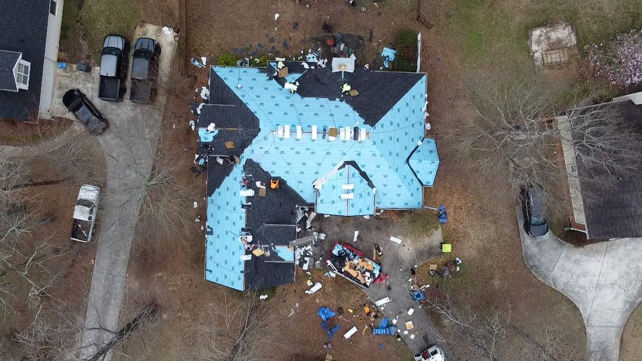 Residential Roofing Repair using asphalt shingle roofing by Galian Roofing LLC