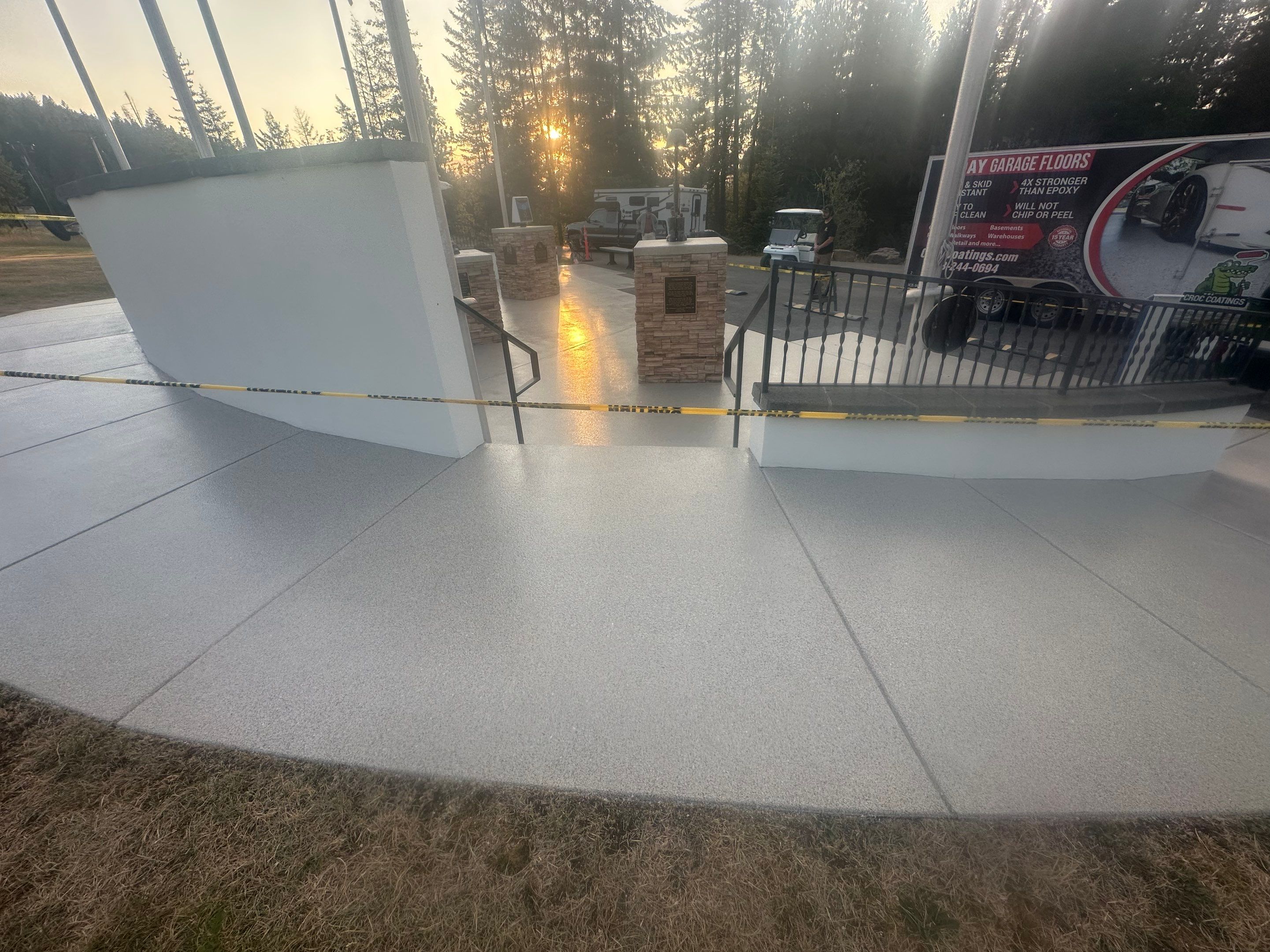 Veteran's Memorial - St. Maries Idaho by Croc Coatings, LLC