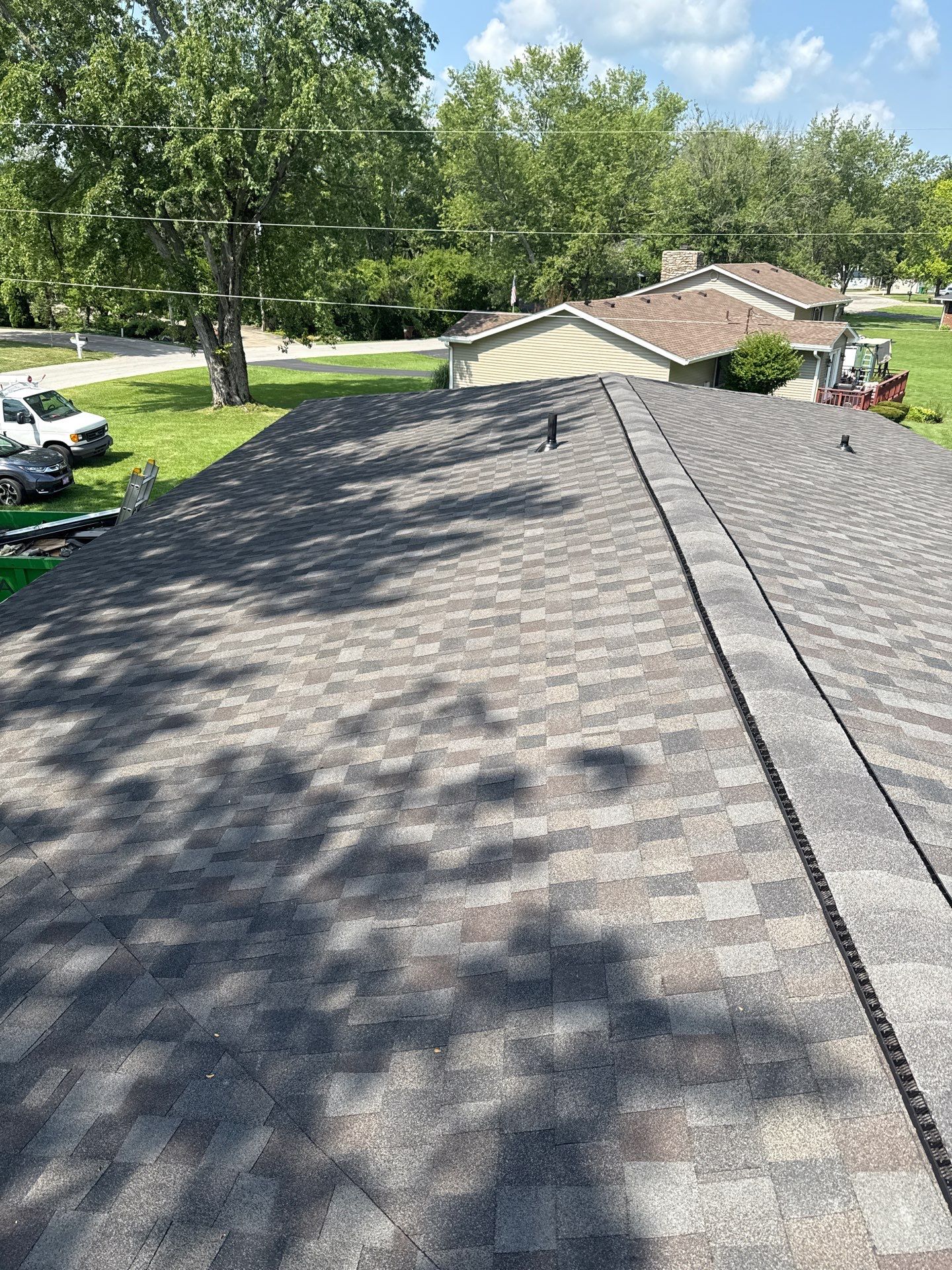 Residential Roofing Installation using GAF Timberline HDZ Appalachian Sky by Nitro Roofing and Construction