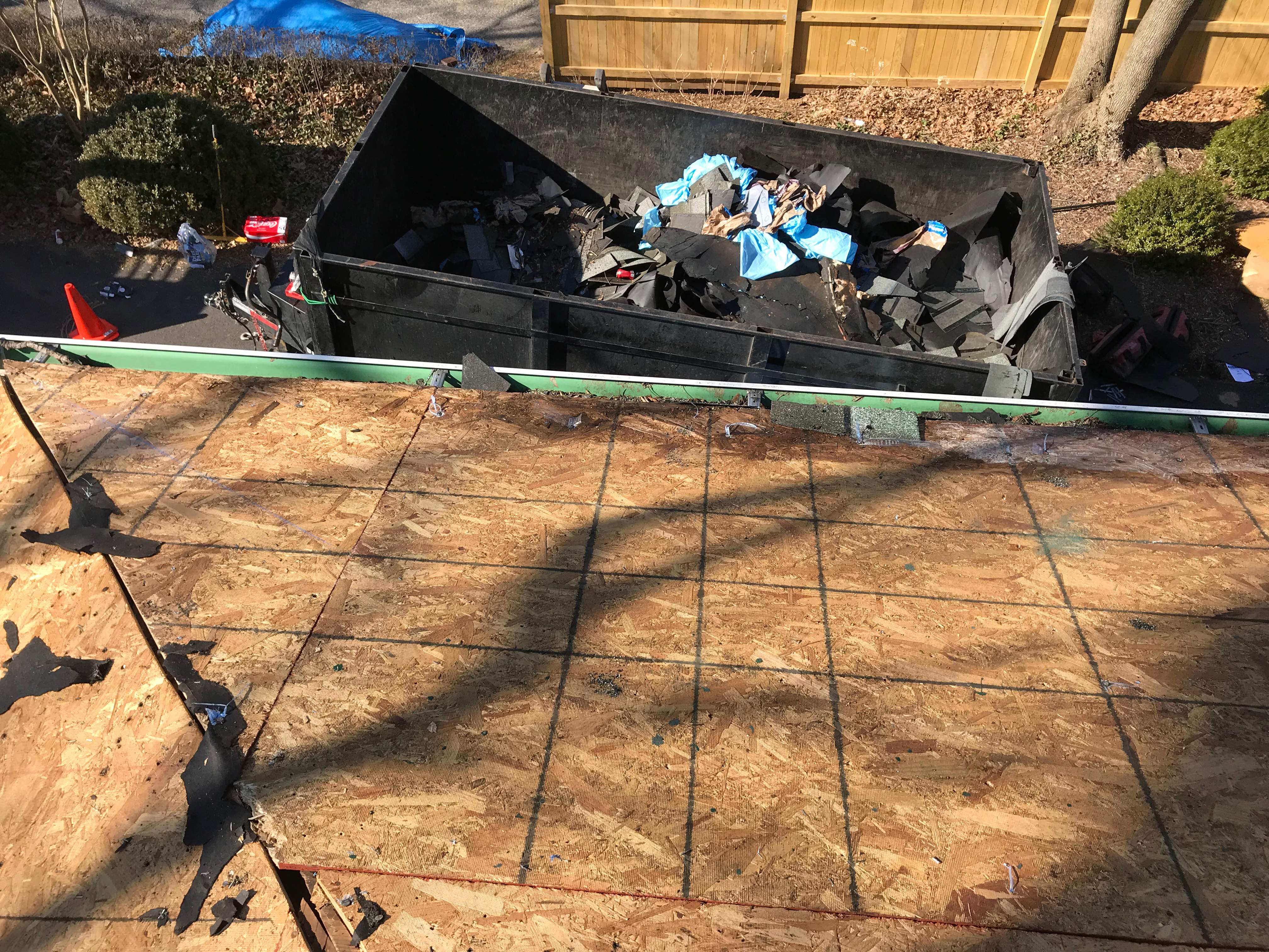 Residential Roofing Installation using Max Def Pewterwood by Alpha Design Services
