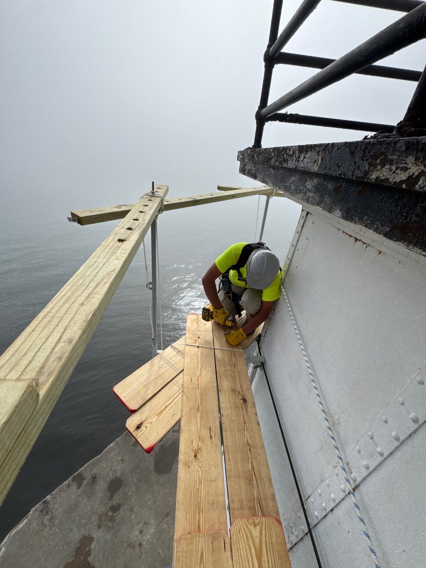 Historical Restoration Assessment for the Frankfort North Breakwater Lighthouse by Finkle Preservation & Construction 
