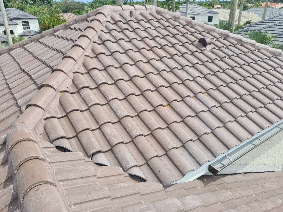 Residential Roofing Installation using Eagle Roofing Tile by BLUES BROTHERS ROOFING