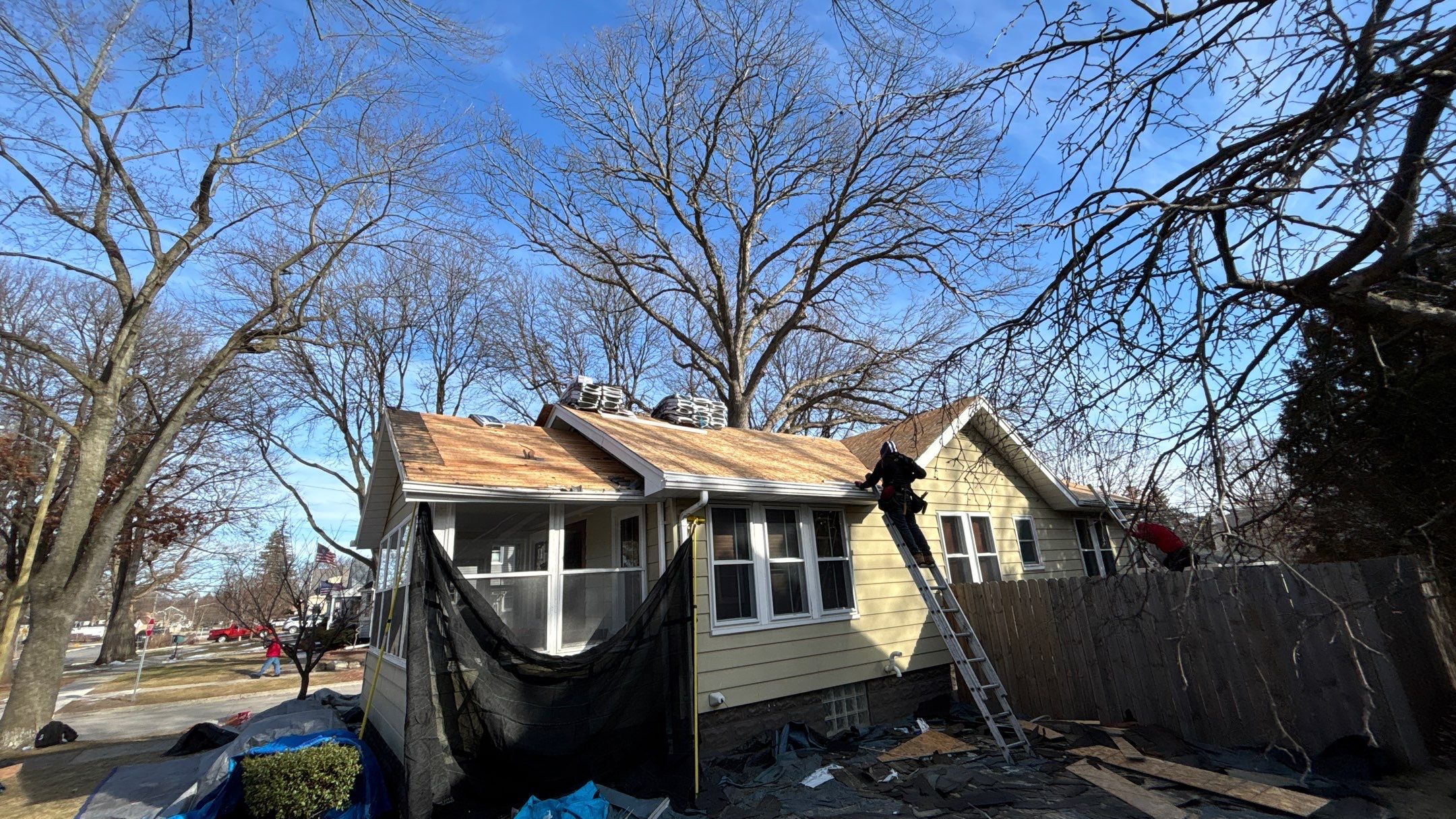 Roof Replacement using TK Thunderstorm Gray by 180 Contractors