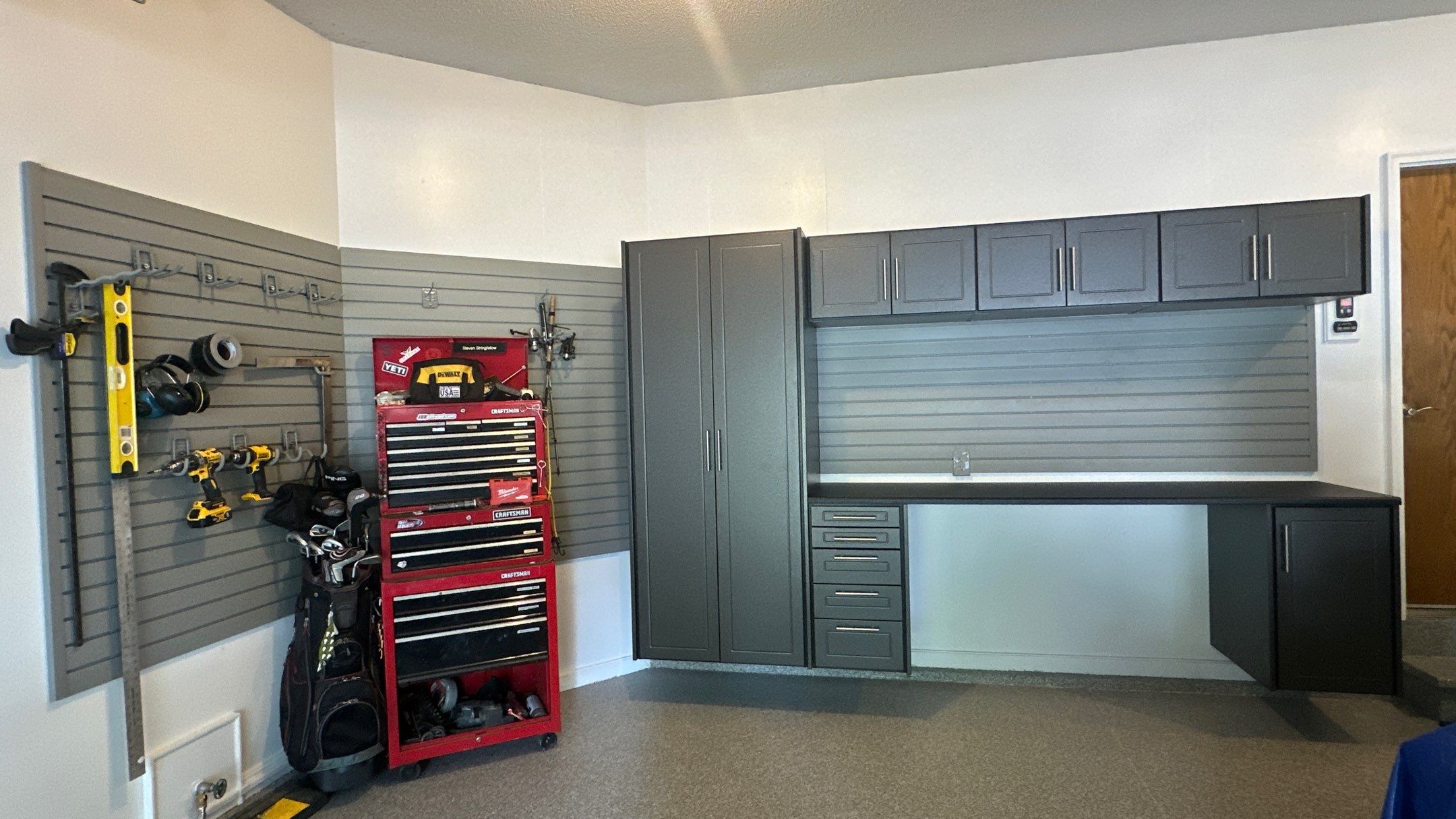 Steven S. upgraded his garage with amazing new cabinets by Banner Garage