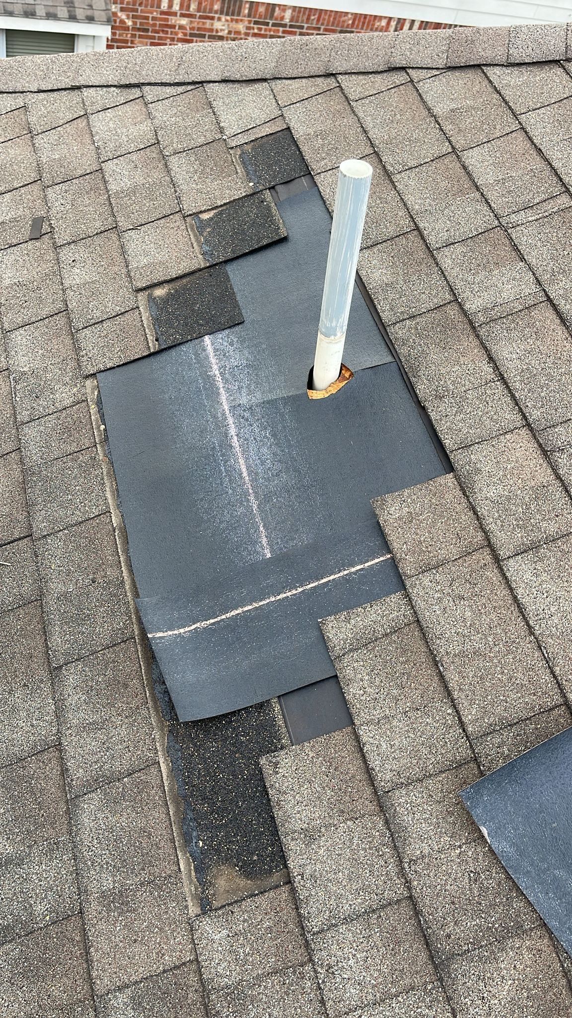 Hail Damage using Owen's Corning Duration (Lifetime) Shingles by Roof Repair Company