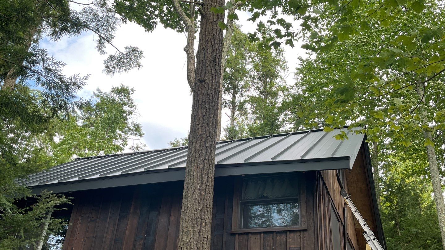 Standing Seam Metal Roof using Aluminum 032GA by CMNG LLC