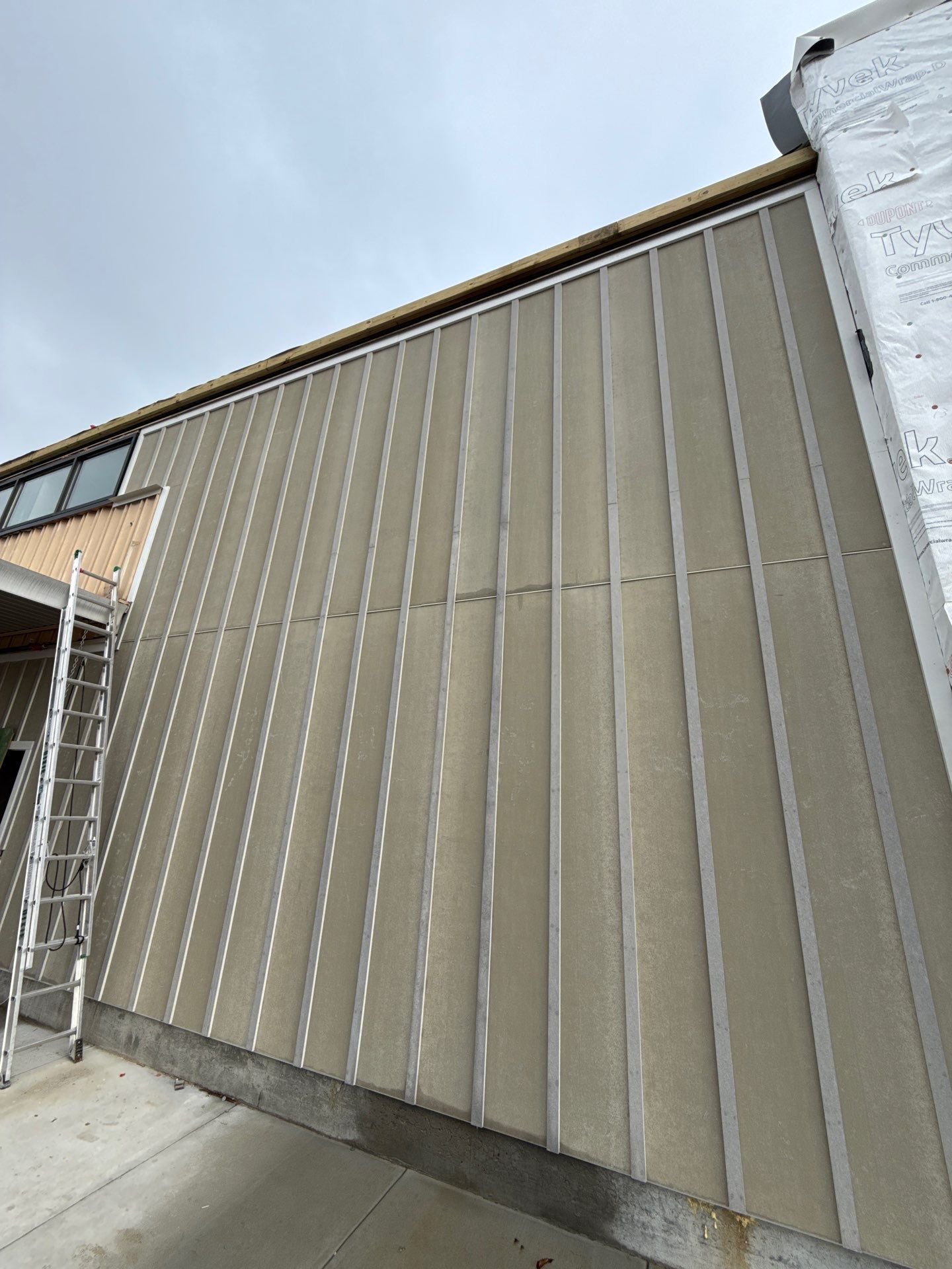 Louisville Commercial Building Siding and Window Installation by GreenForce Restoration