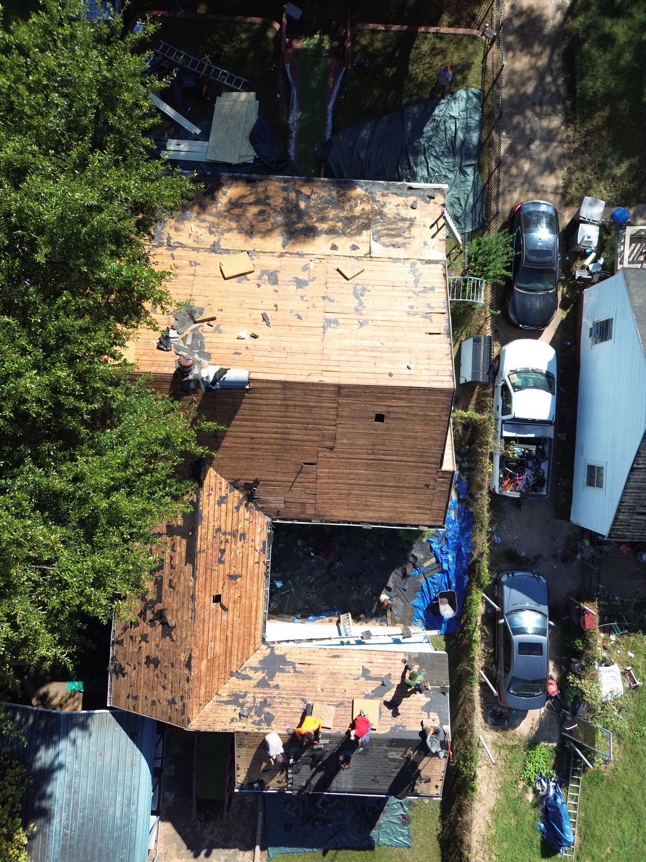 Roof replacement by hail and wind damage by Just Brilliant Restoration JBR