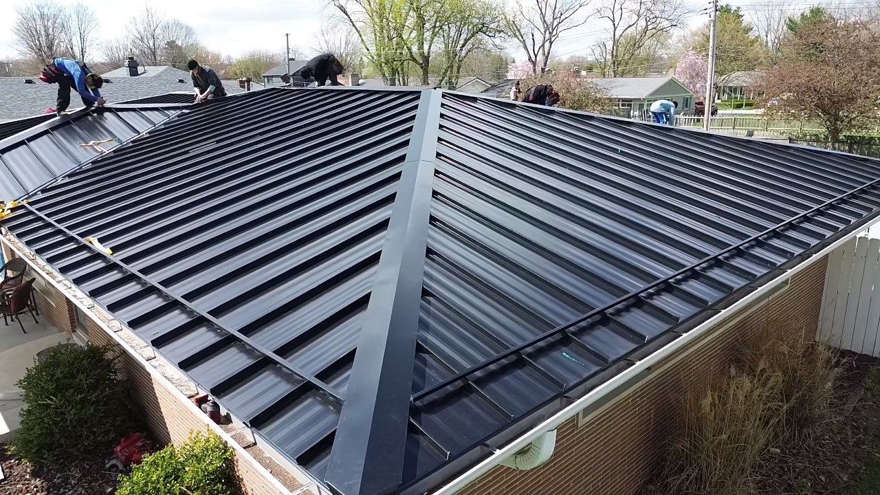 Premium Standing Seam Metal Roof in Gas City, IN by 4Ever Metal Roofing
