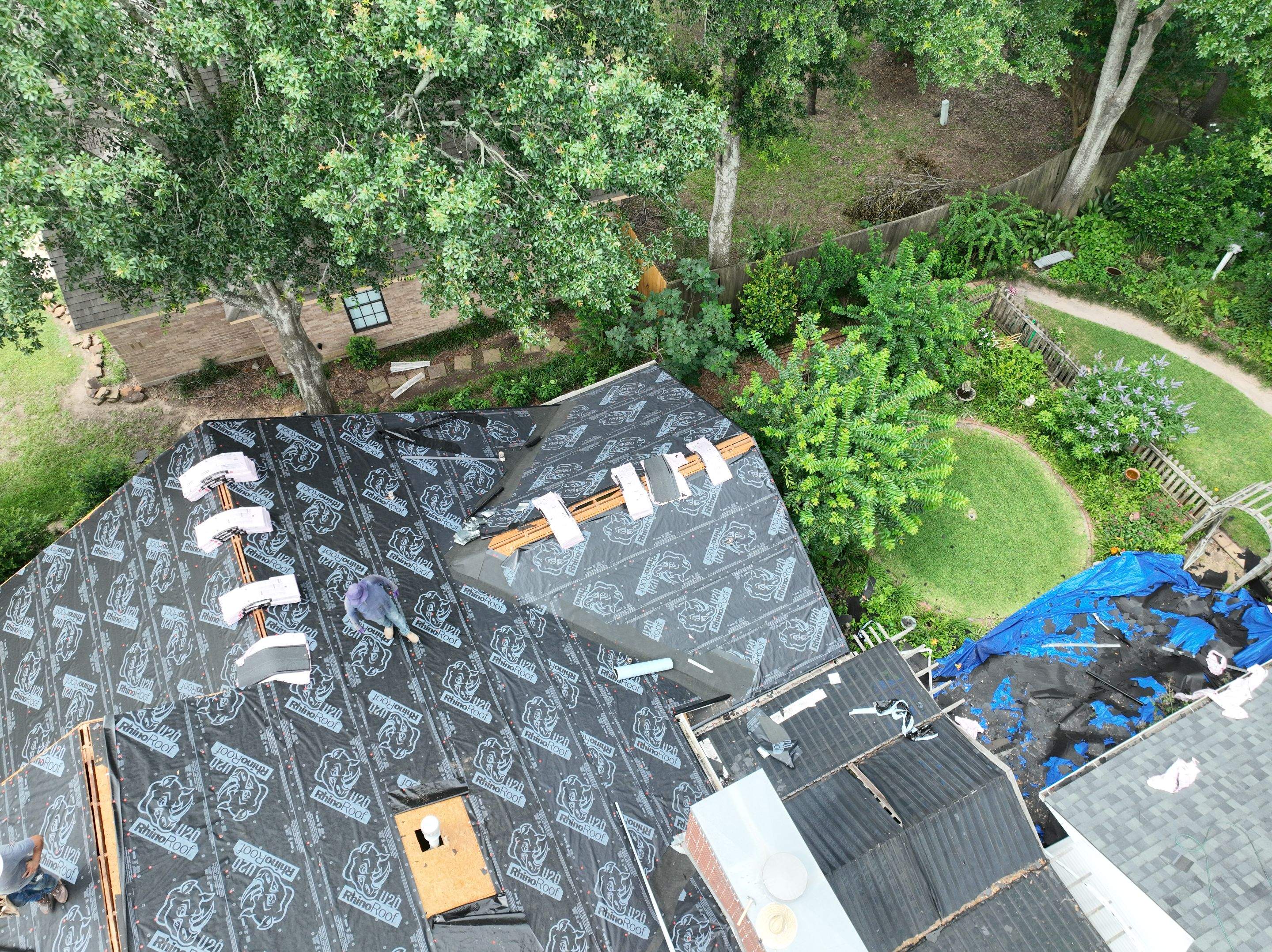 Residential Roofing Installation using Owen's Corning Duration by Roof Concepts Construction