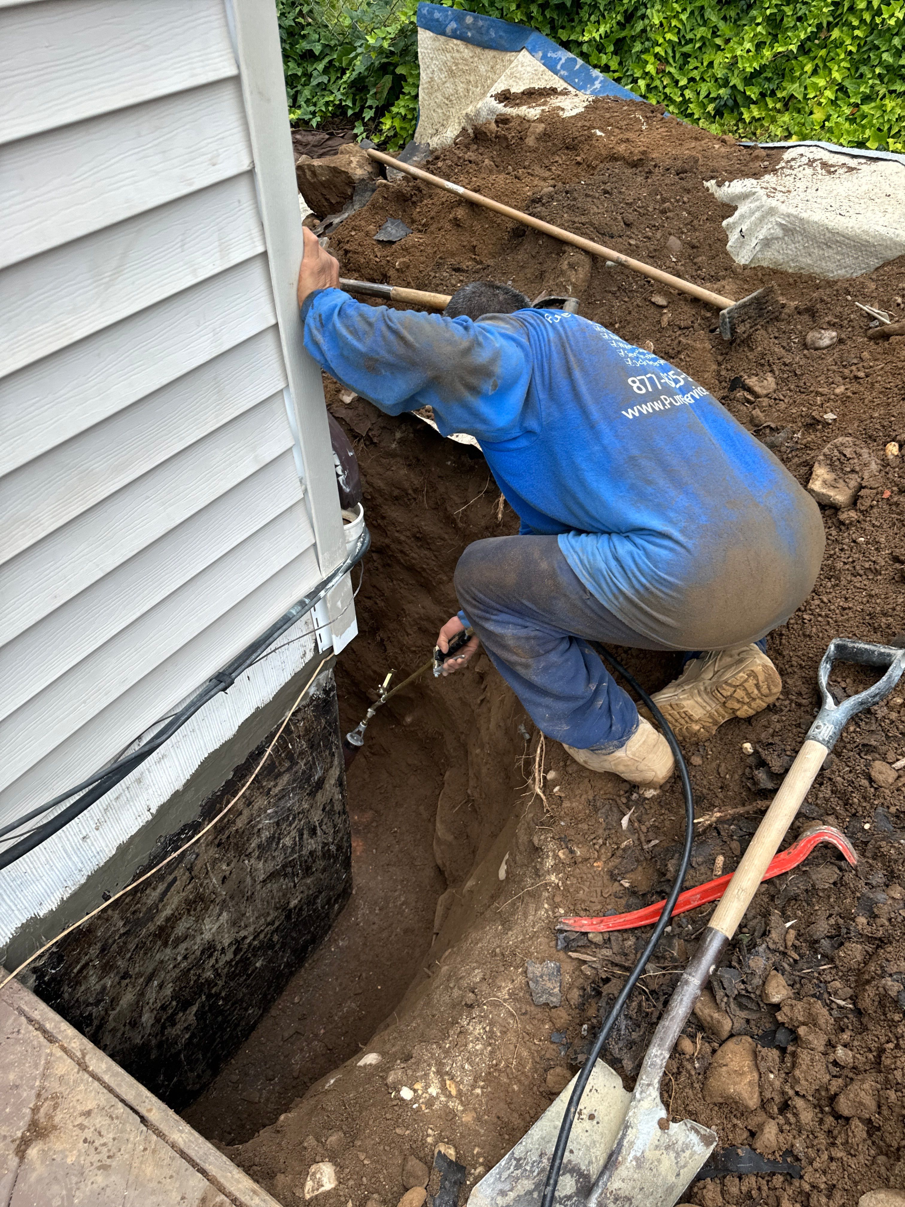 Basement Waterproofing Parsippany NJ by Pure Service Pro, LLC 