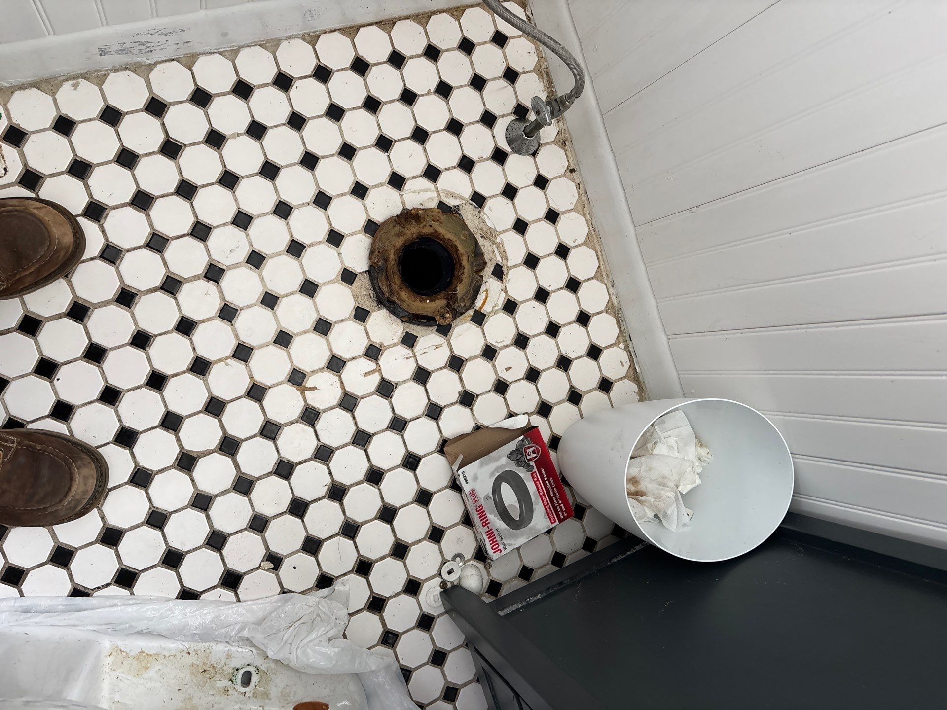 Toilet Drain Plumbing Repair — Swampscott, MA by FAGONE MECHANICAL