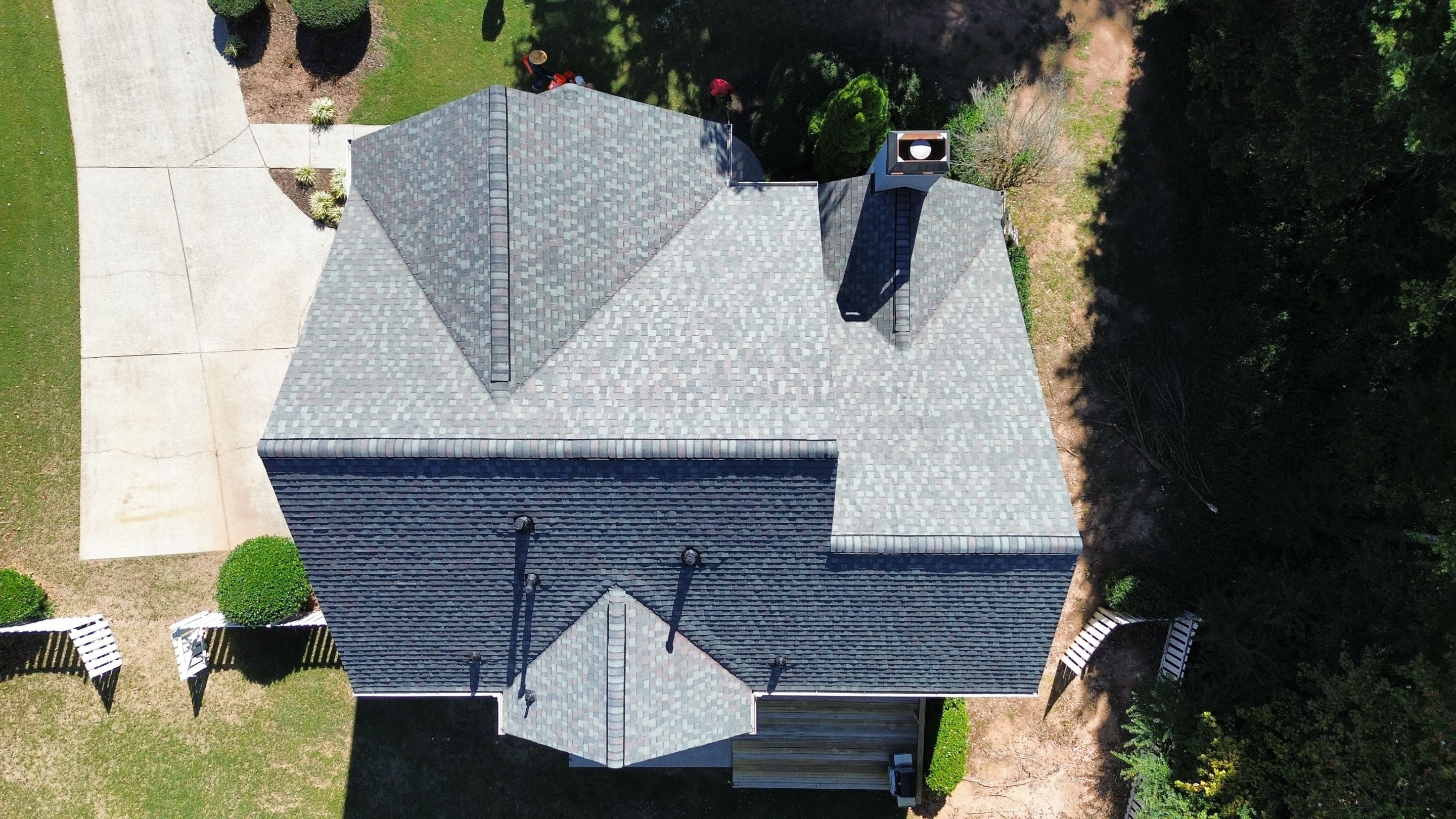 Cumming, GA Roof Replacement CertanTeed Landmark Pro Max Def Colonial Slate by Reset Roofing