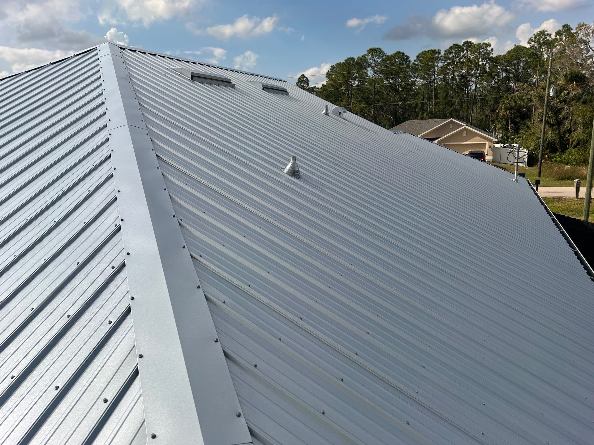 Metal Roof Project  by Durabilis Roofing INC