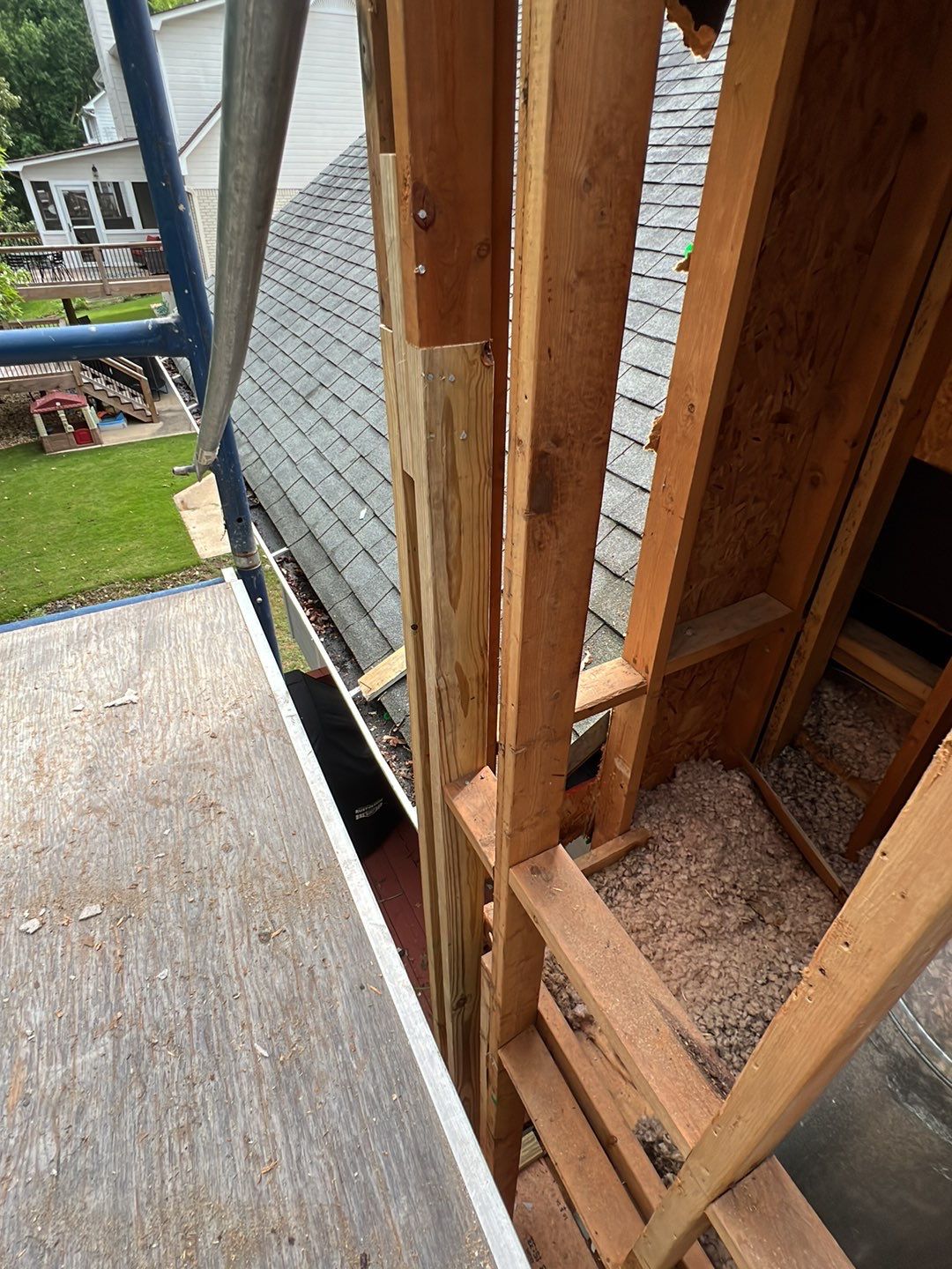 South Trace Lane - Deck Installation and Chimney Repair by Pillar and Pine
