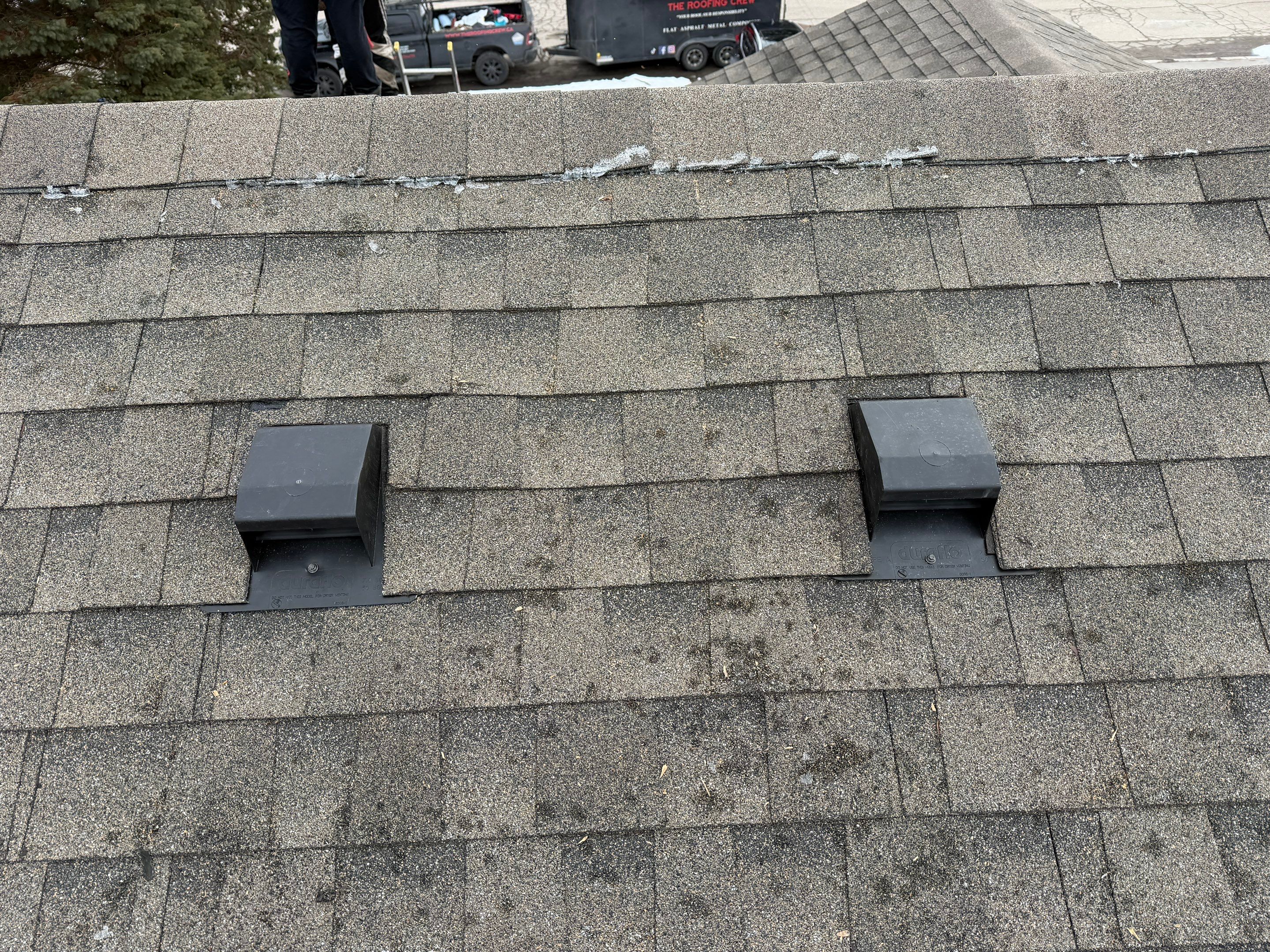 Project in Hamilton by The Roofing Crew