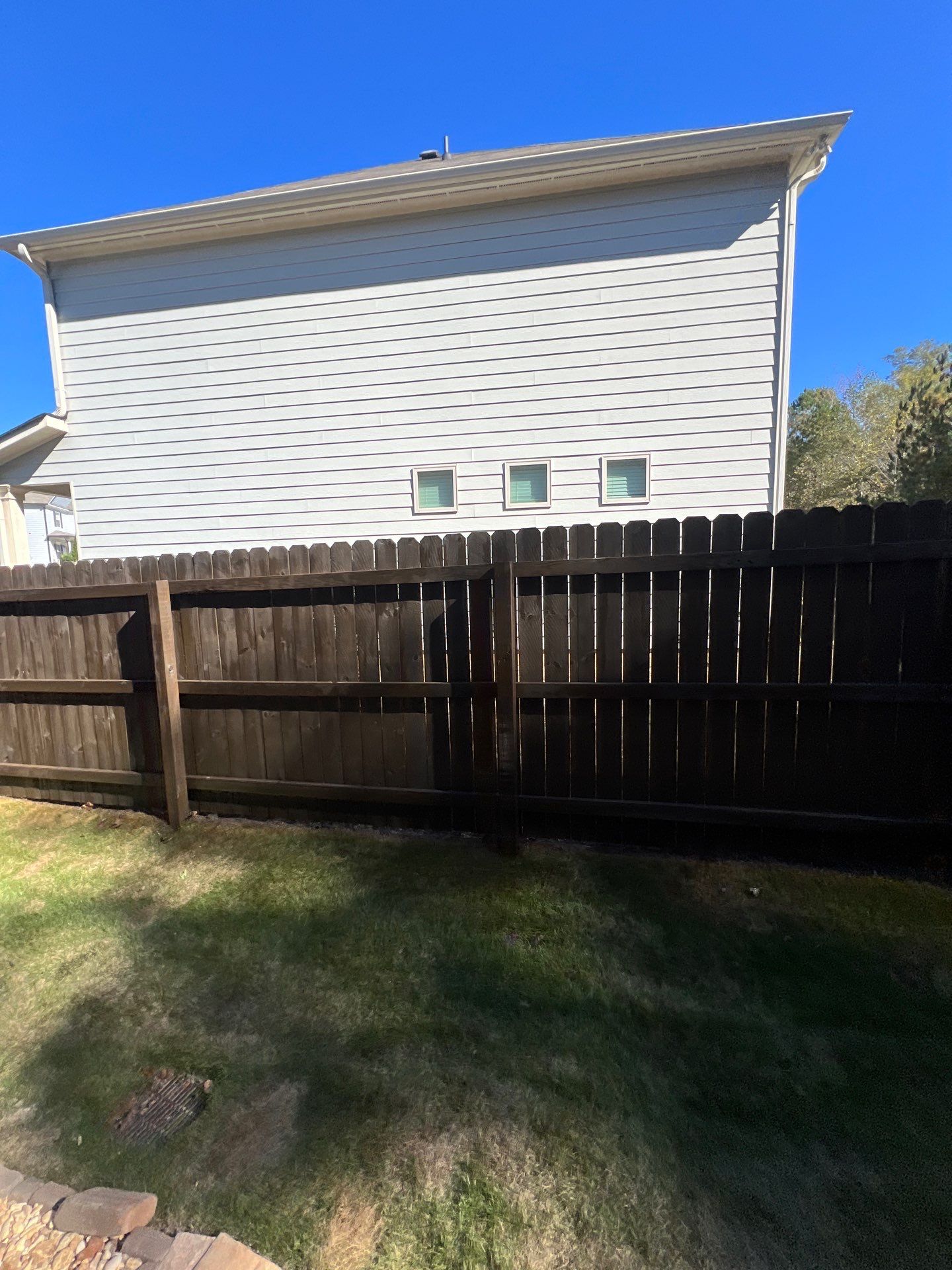 Fence Restoration using Chocolate by SSE by Titans of Timber Fence & Stain