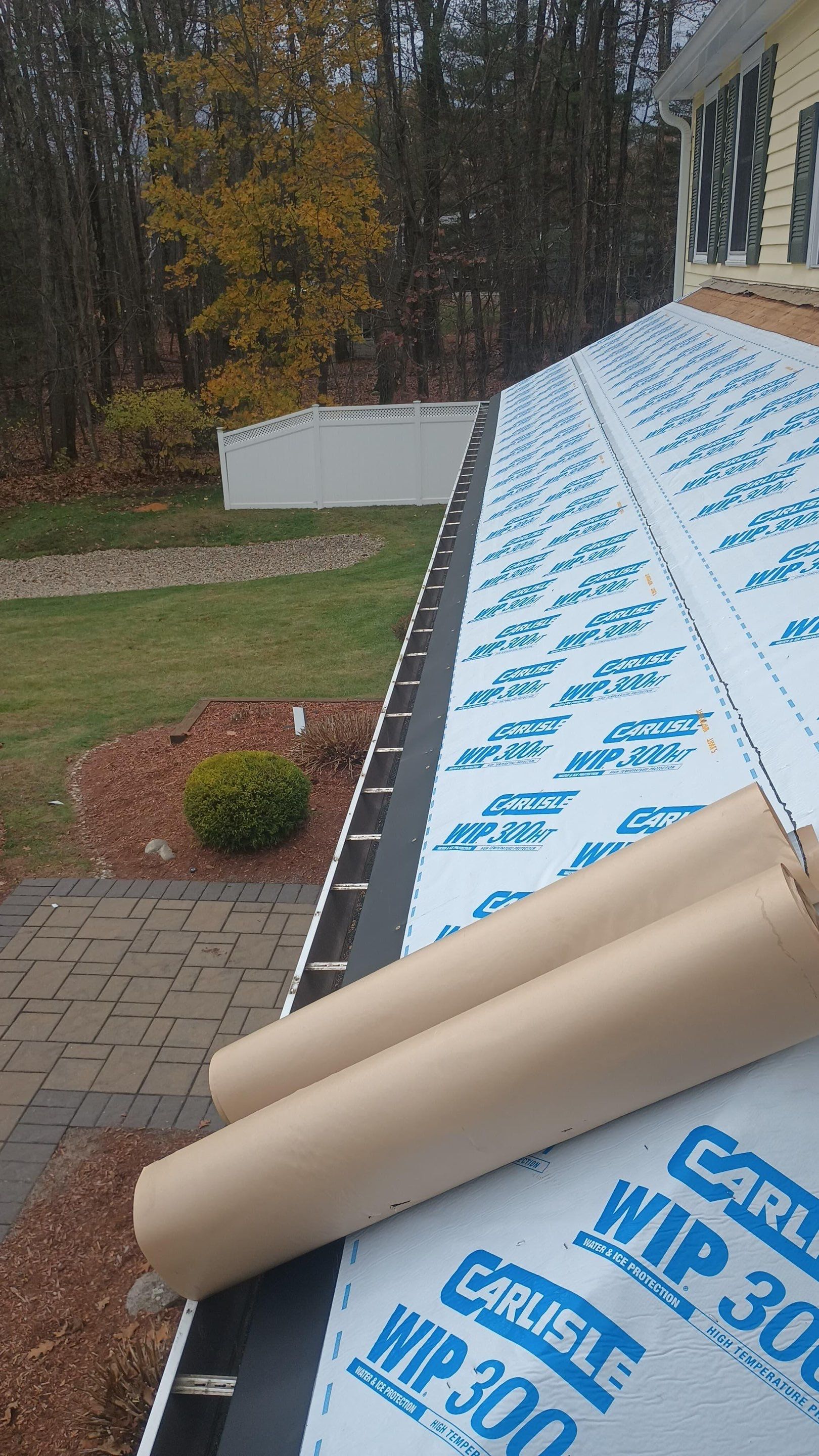 Chelmsford Premium Roof: Onyx Black Shingles with Standing Seam Metal Porch by Mighty Dog Roofing of Greater Middlesex County