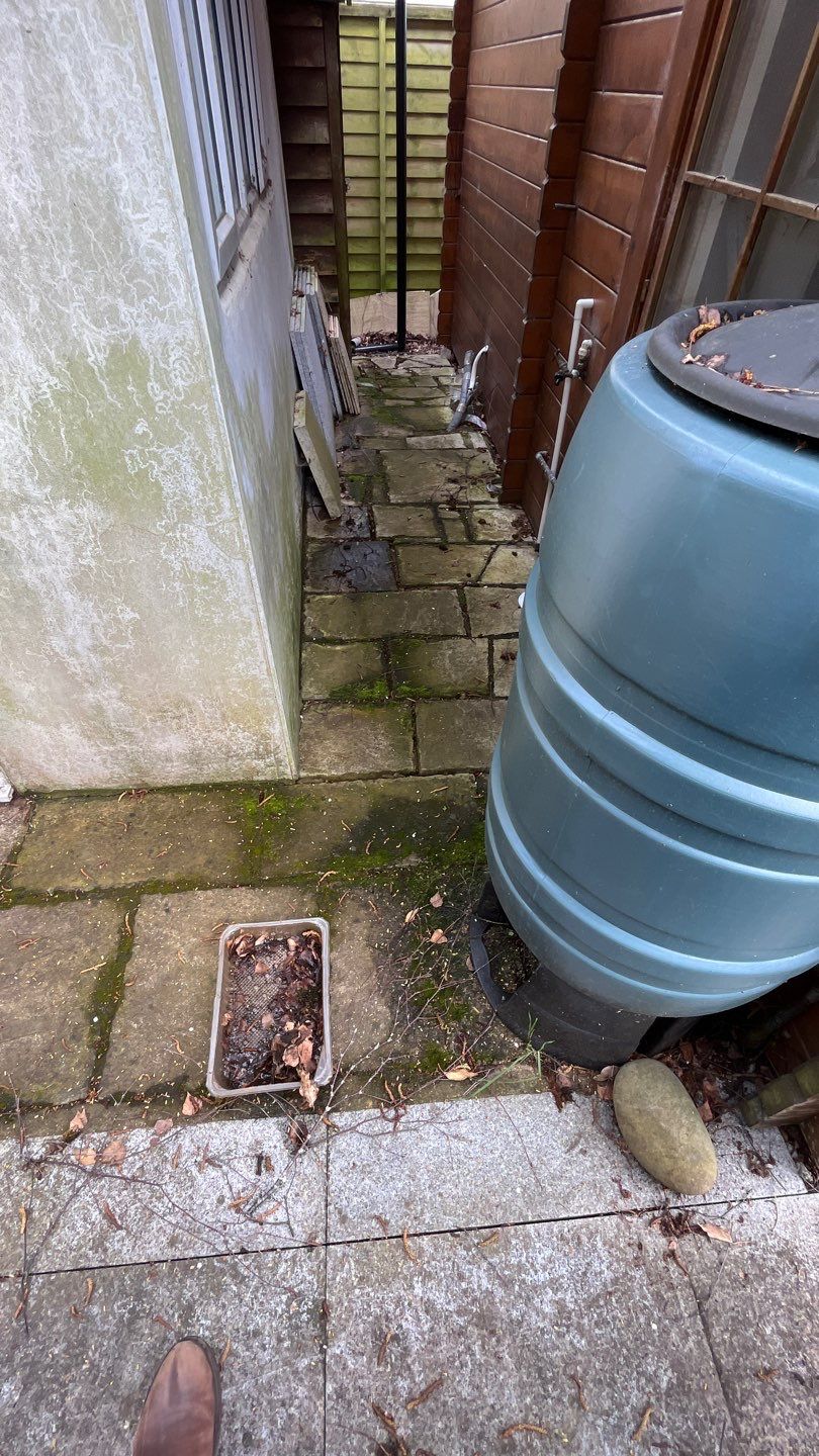 Patio Clean using honda 21 ltr/min by Ges Exterior Cleaning ltd