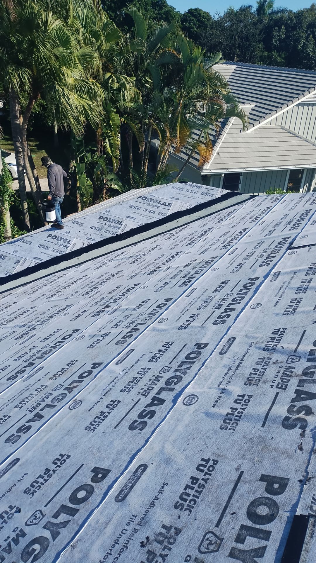 Residential Roofing Installation using WestLake Roofing Tile by BLUES BROTHERS ROOFING