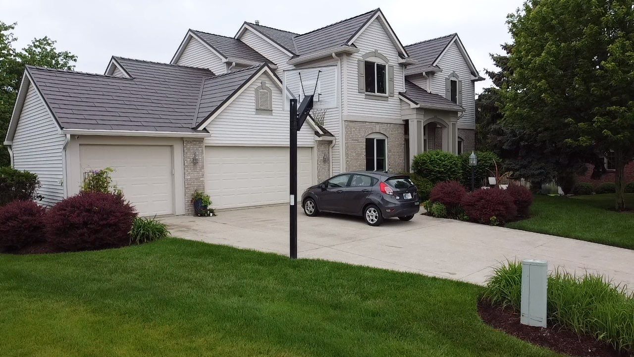 Metal Slate Shingle Roof Approved by HOA – Fort Wayne, Indiana by 4Ever Metal Roofing