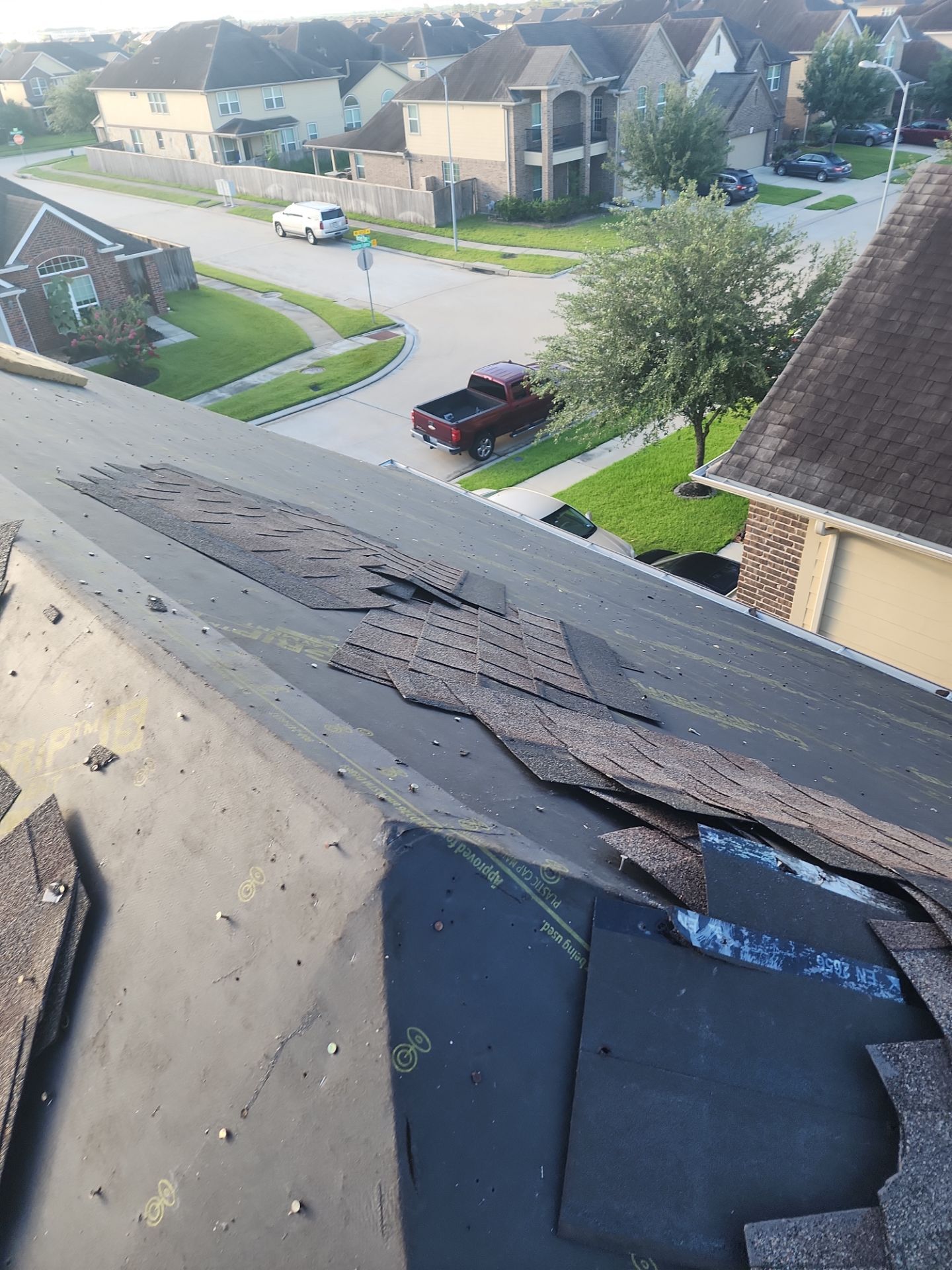 Residential Roofing Installation using Owen's Corning Duration (Lifetime) Shingles by Roof Repair Company