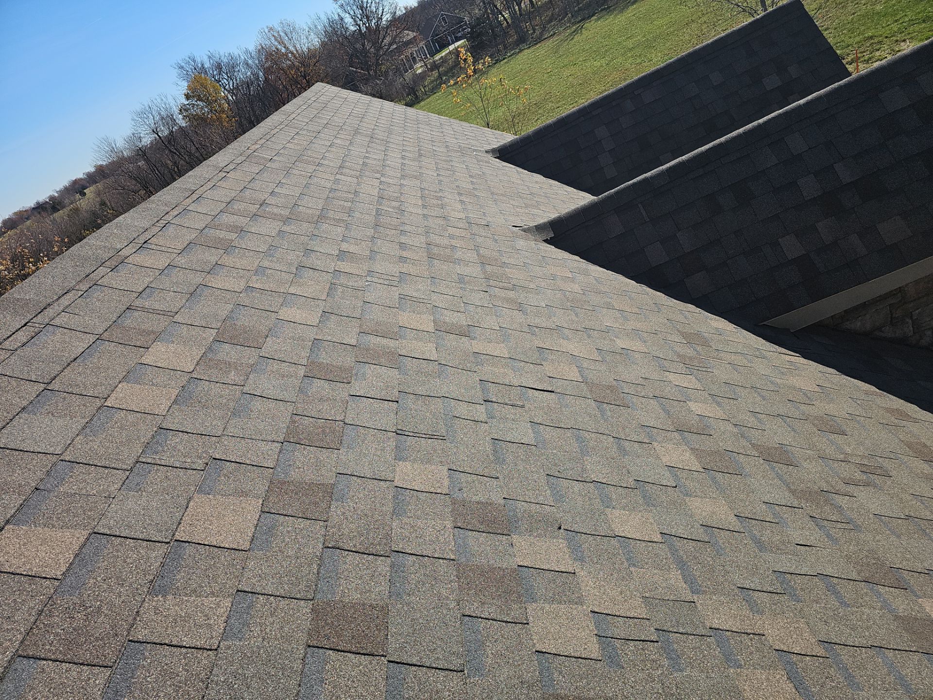 Residential Roof + Gutters & Downspouts Install  by Titan Commercial & Residential Roofing 