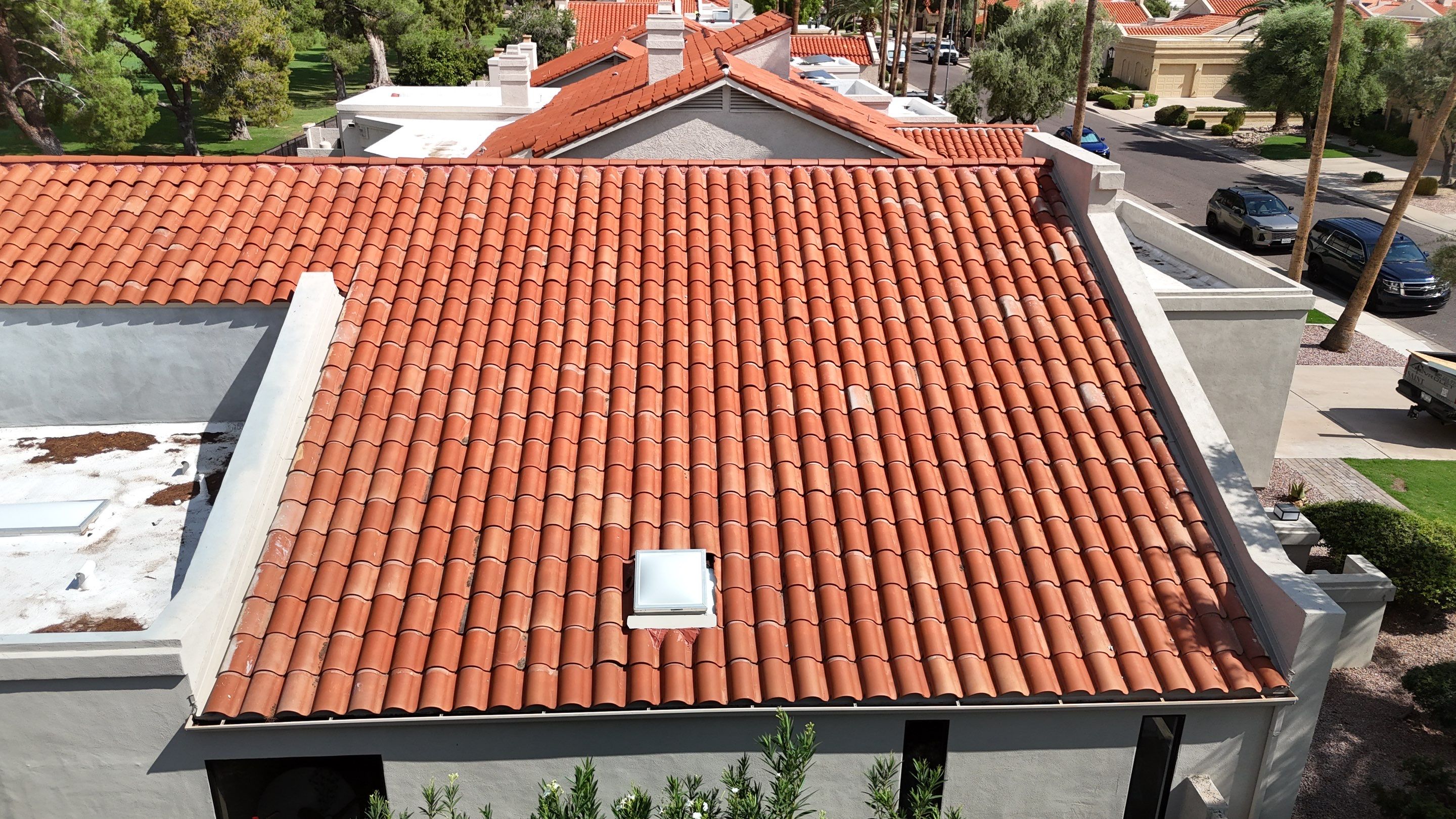 Project in Scottsdale, AZ by Saint Roofing