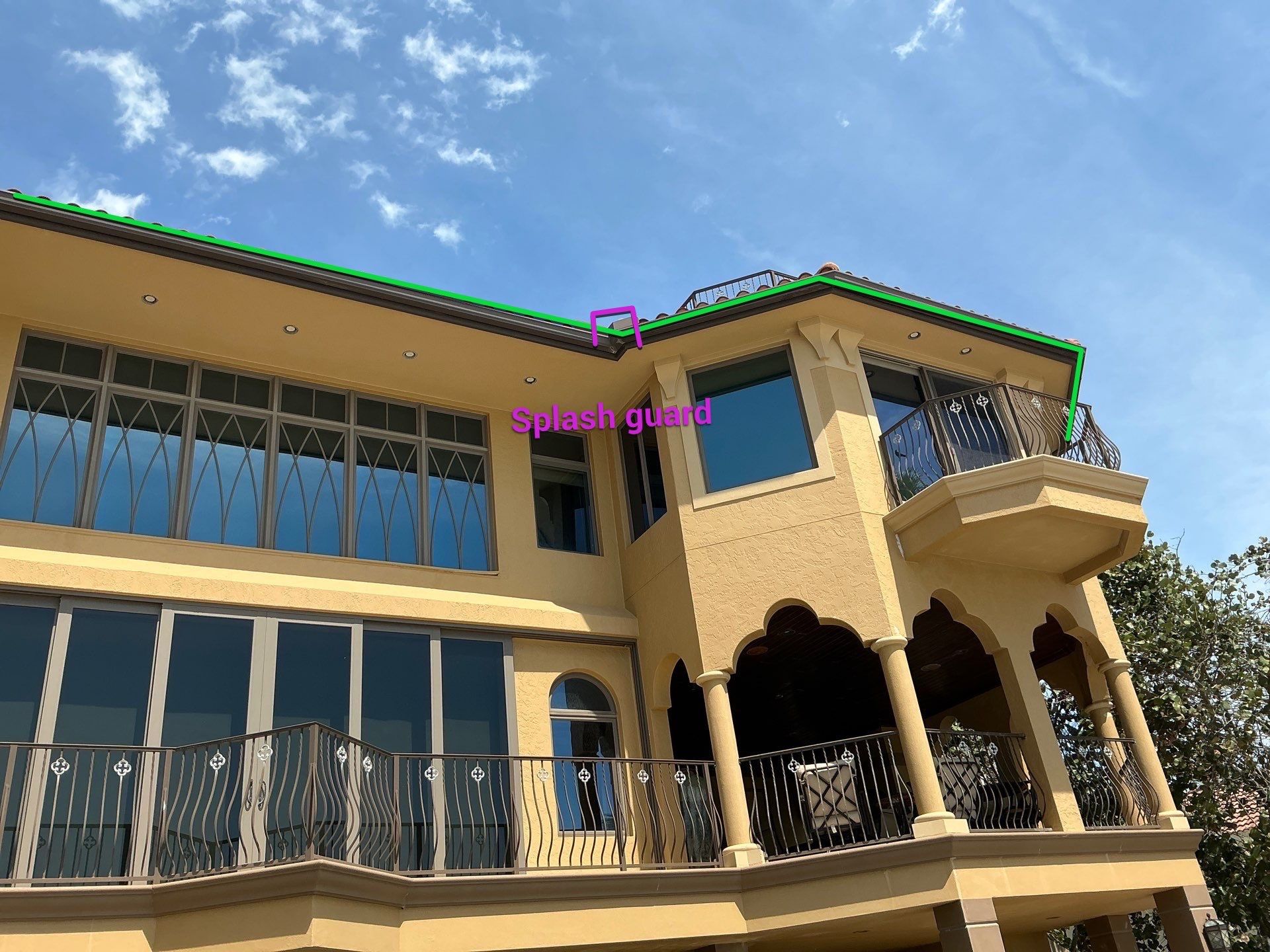 Bronze Gutters in Longboat Key FL by Gutter Professors