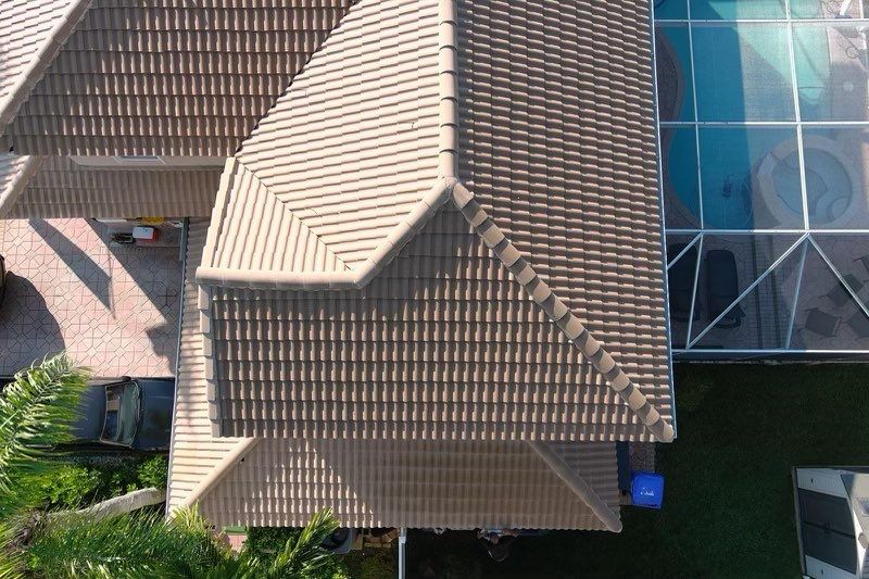 Midnight Gray Concrete Tile by Reimagine Roofing