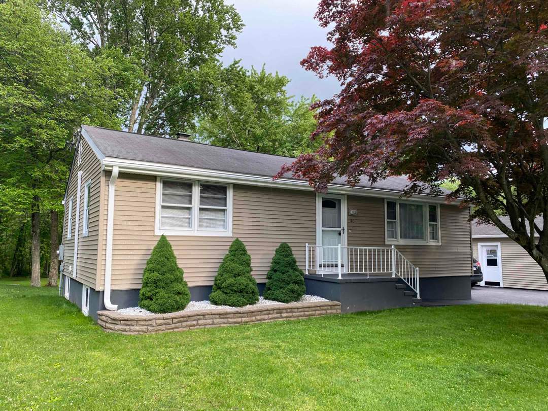 Siding Renewal with Cert Monogram D/4x12'6" clapboard Slate & Cert. Monogram D/4x25' clapboard Slate by DiGiorgi Roofing and Siding Inc