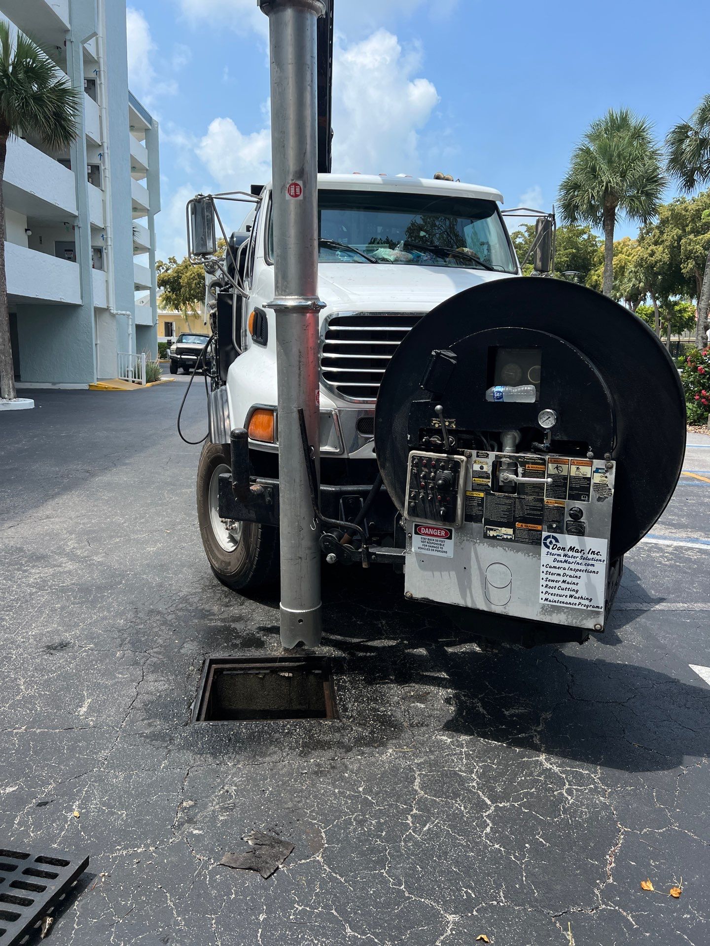 Marco Island Condo Stormwater System Maintenance by Don Mar, Inc. Storm Water Solutions