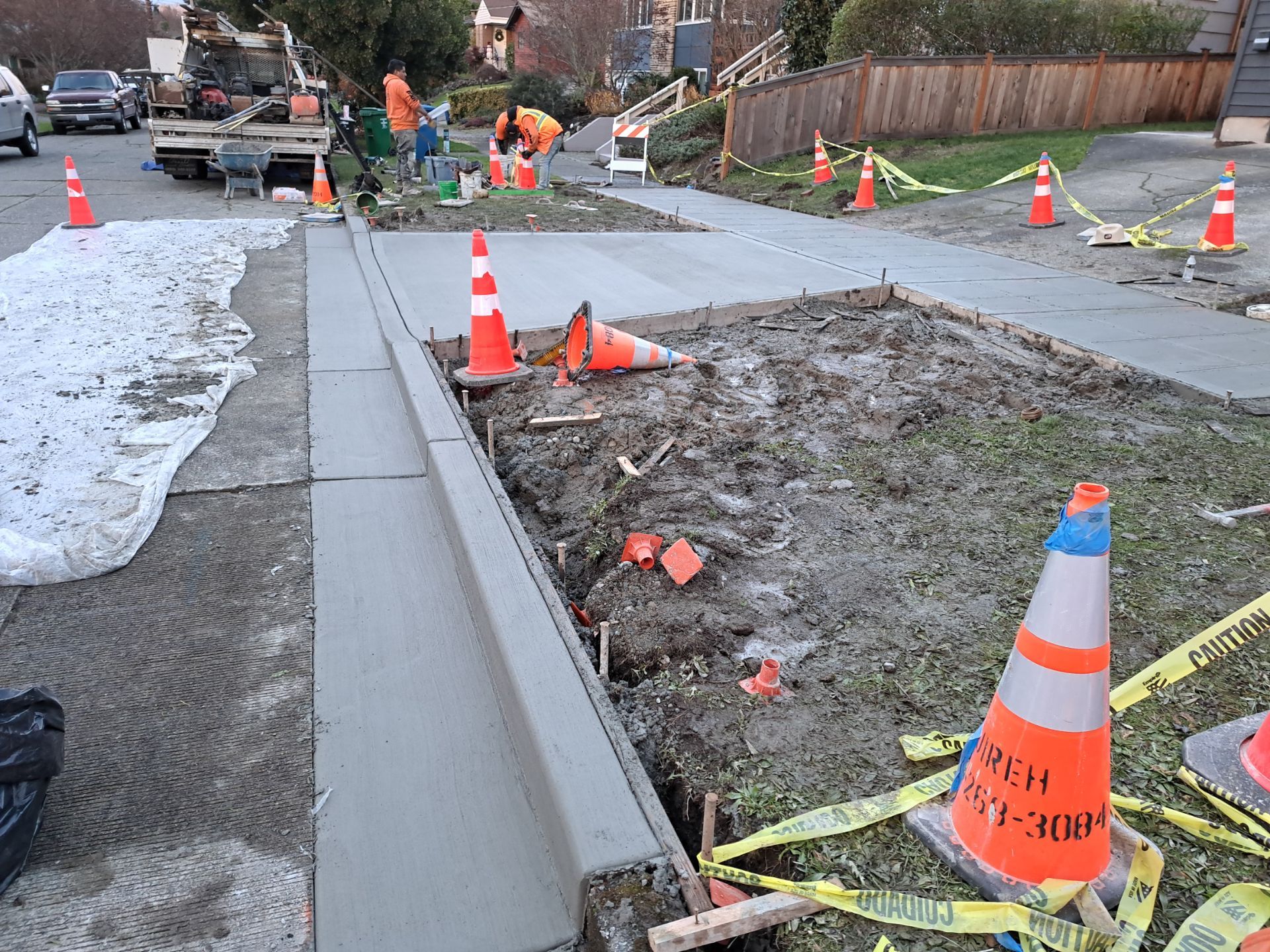 Aaron | Concrete Driveway Repair   by Jireh Asphalt & Concrete Inc 