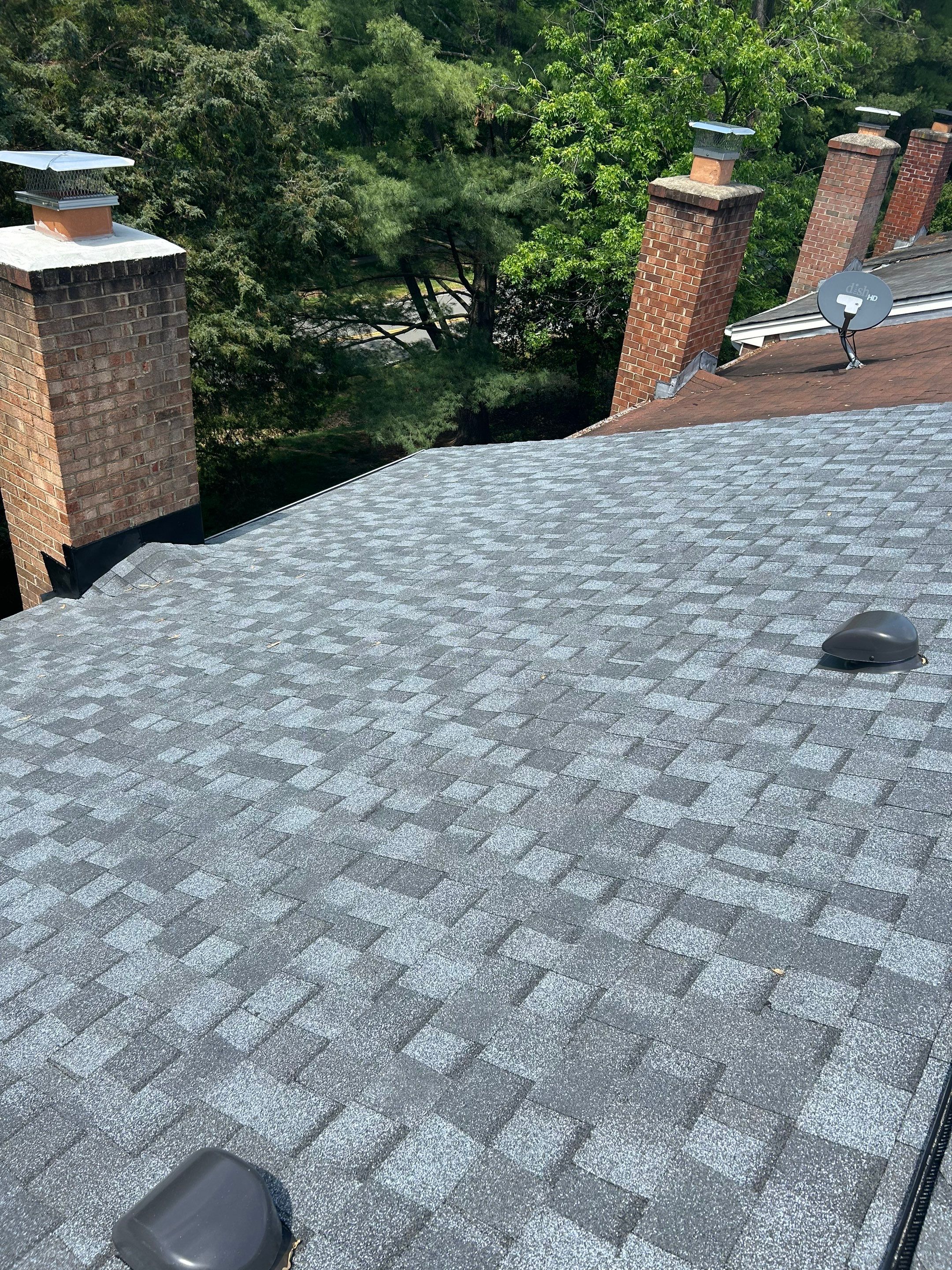 Oakton: CertainTeed Landmark Pro Designer Shingles in Max Def Pewter by RM Banning, Inc.