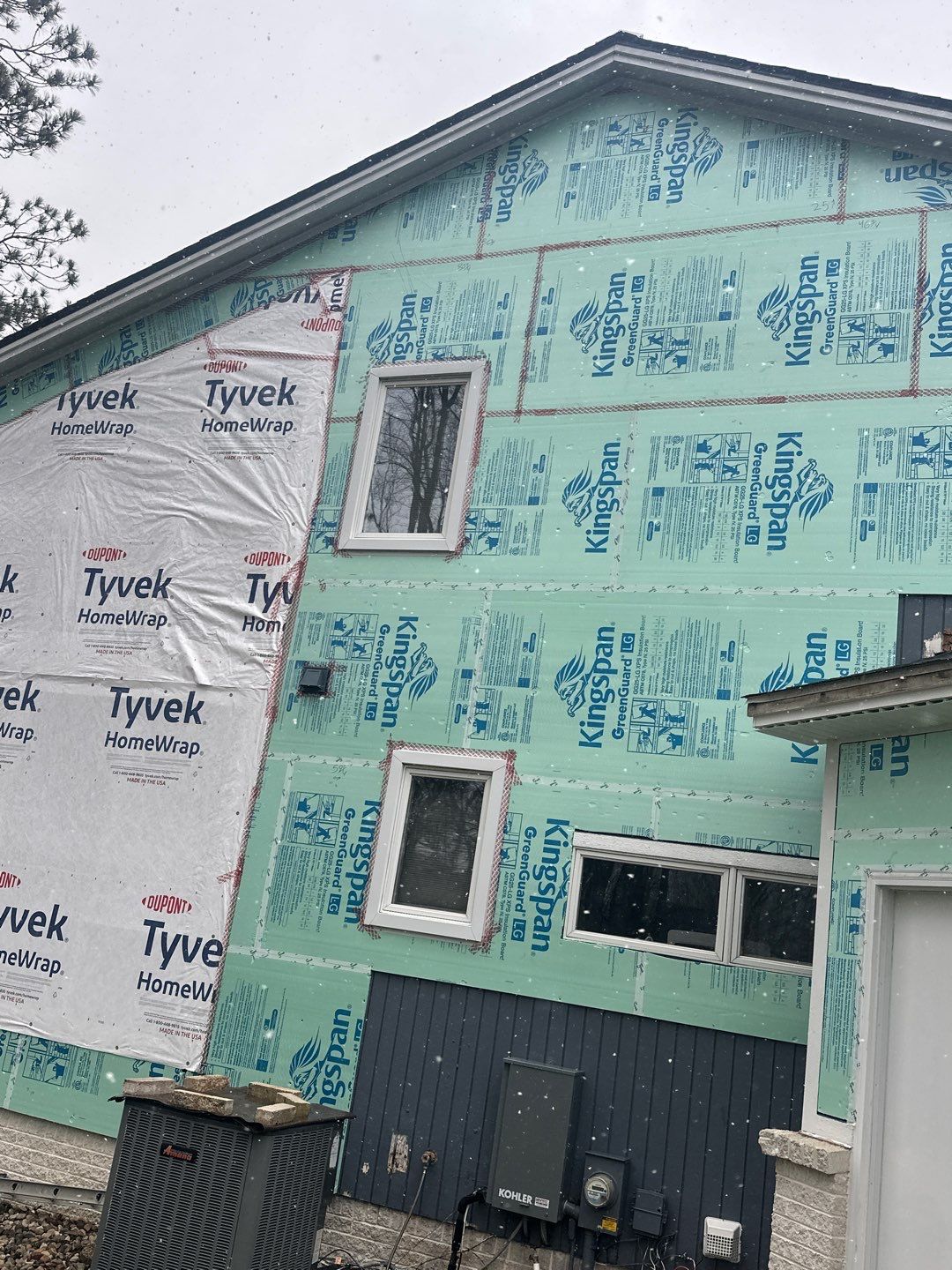 Siding Replacement using Certainteed Monogram D5 Pacific Blue by 180 Contractors