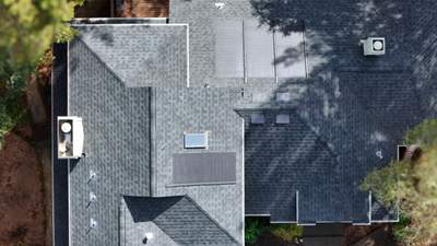 Residential Roofing Installation using GAF energy