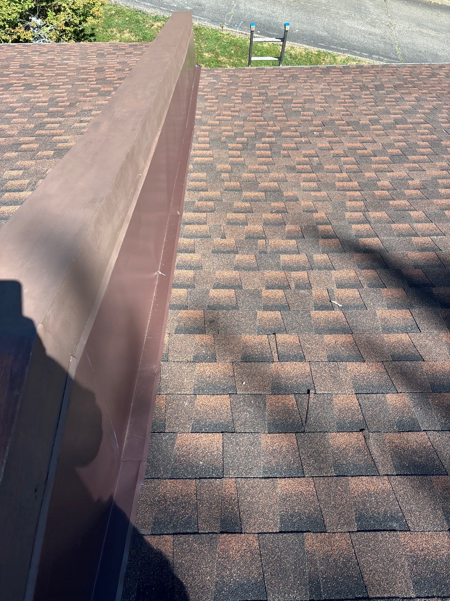 Residential Roofing Installation using GAF TImberline HDZ Hickory by Rainstoppers Roofing