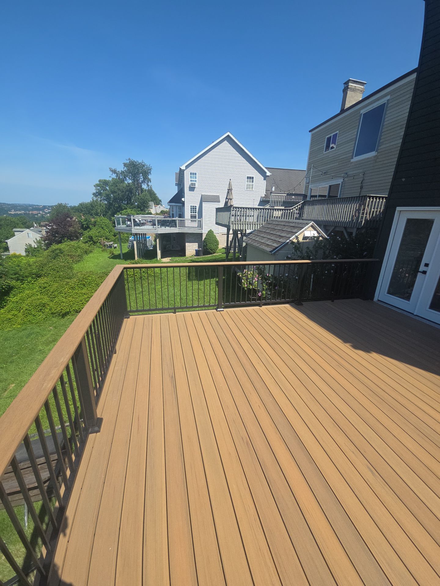 Deck Project in Southside Slopes by Cousins Roofing Siding & Decks