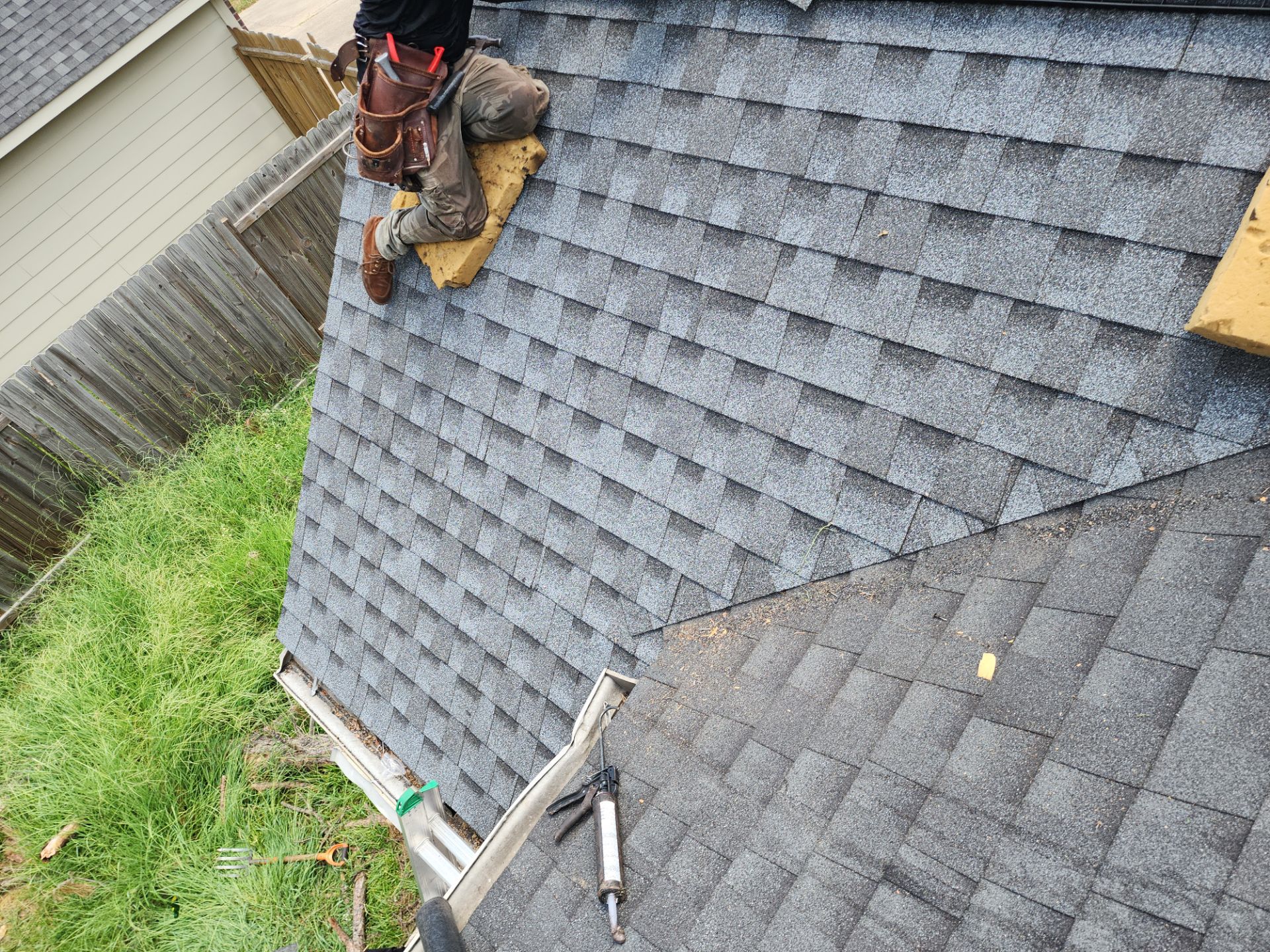 Residential Roofing Repair using Owen's Corning Duration (Lifetime) Shingles by Roof Repair Company