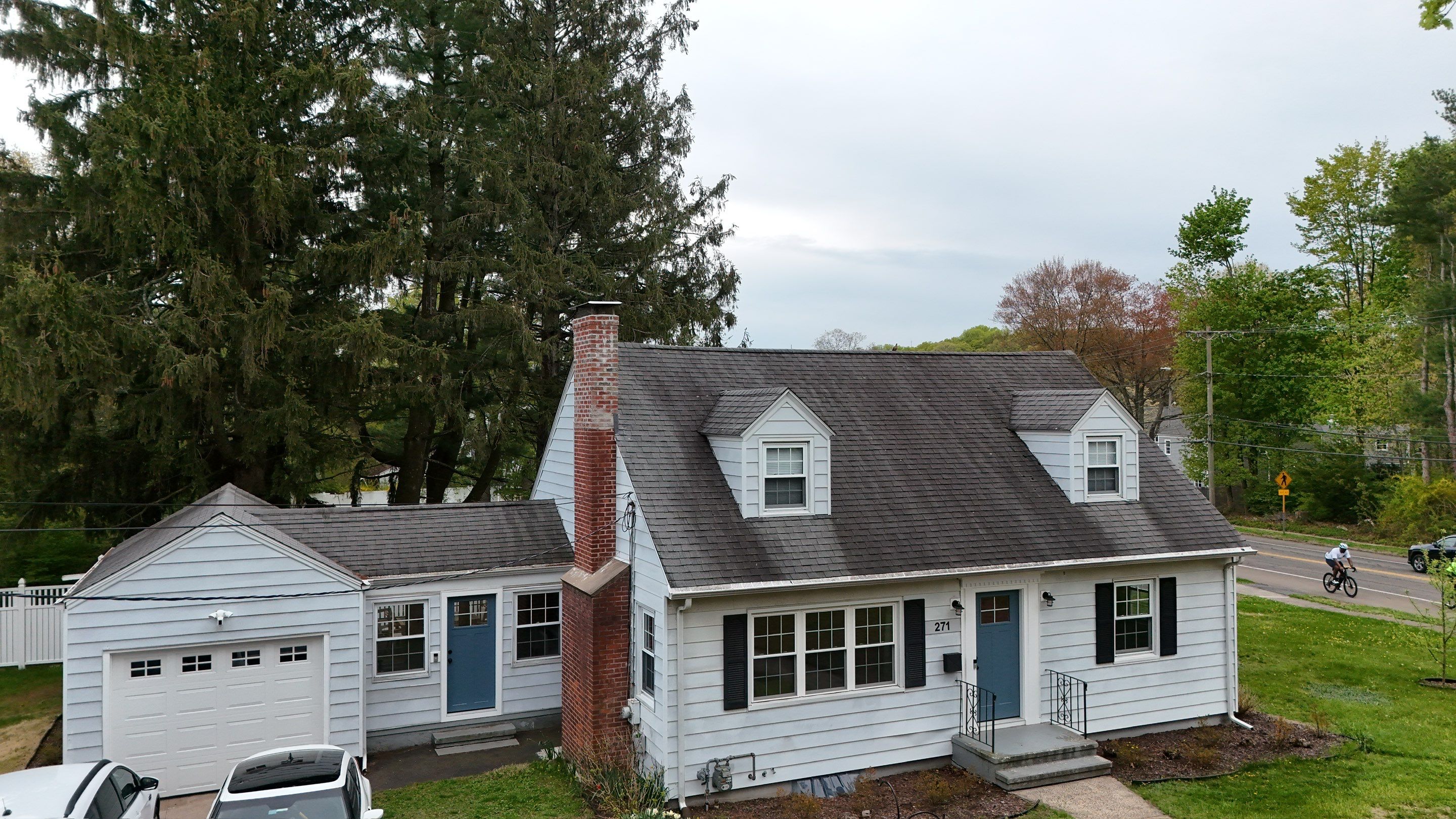 Owens Corning Duration: Harbor Blue in Hamden, Connecticut by Golden Shield Roofing