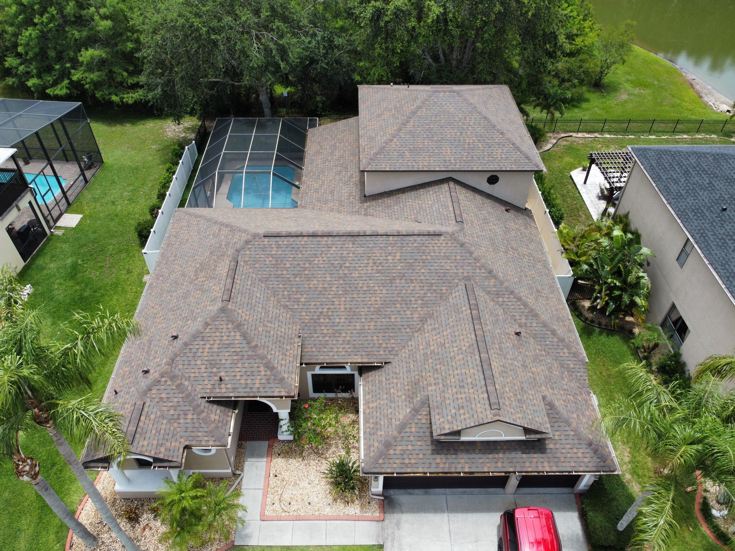 Roof Replacement in Land O' Lakes, FL. by Steadfast Roofing