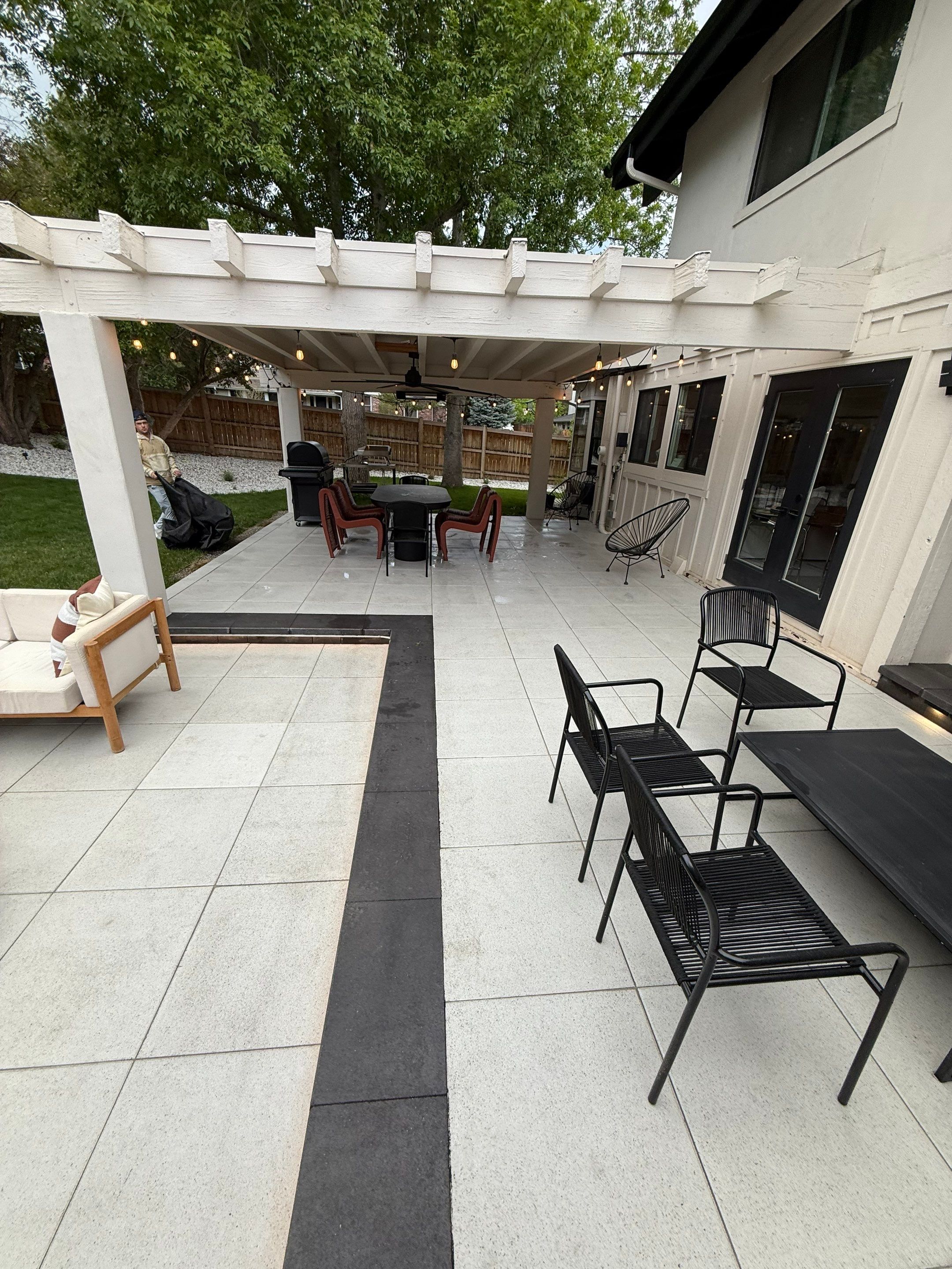Modern Patio by JRM landscape & design