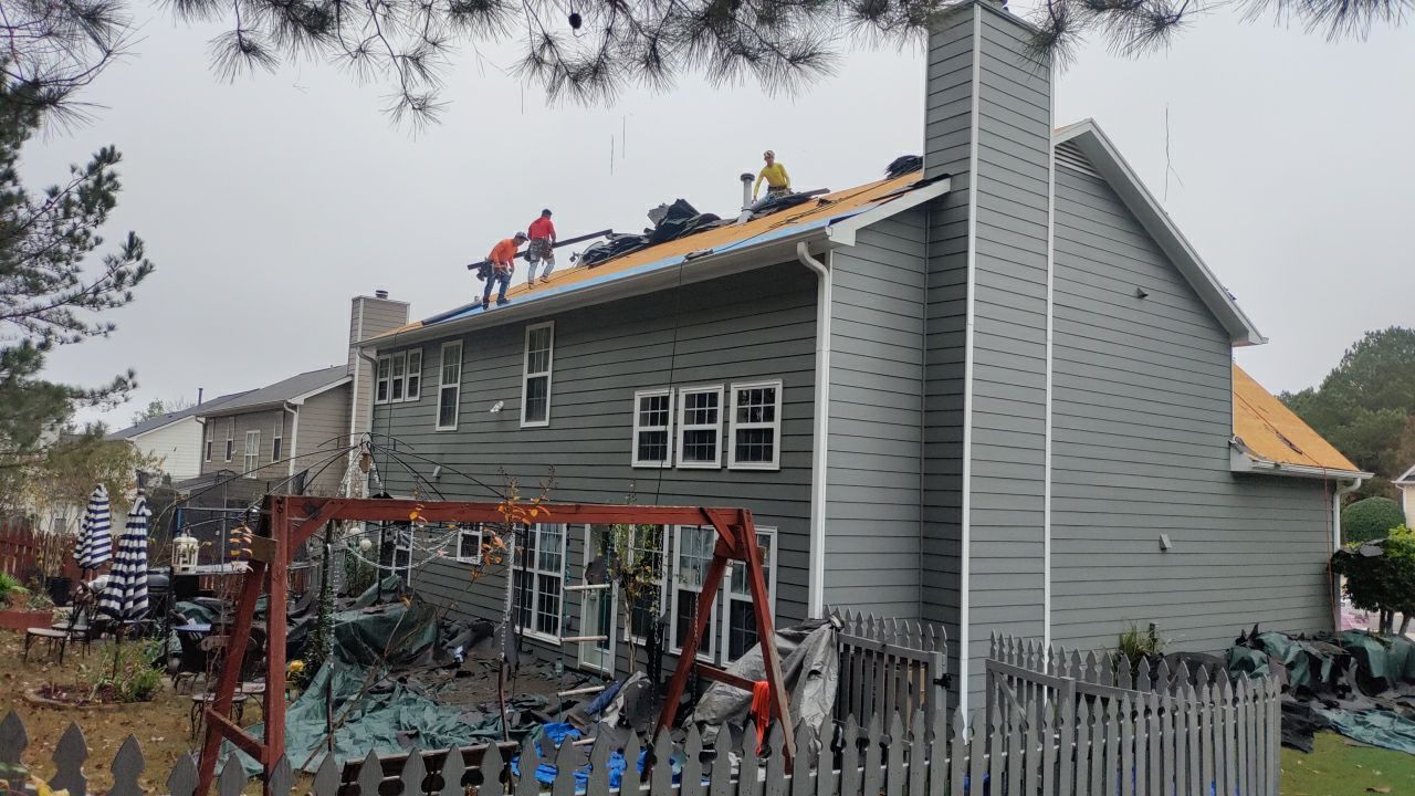 Residential Roofing Installation using Owens Corning by Inspector Roofing and Restoration