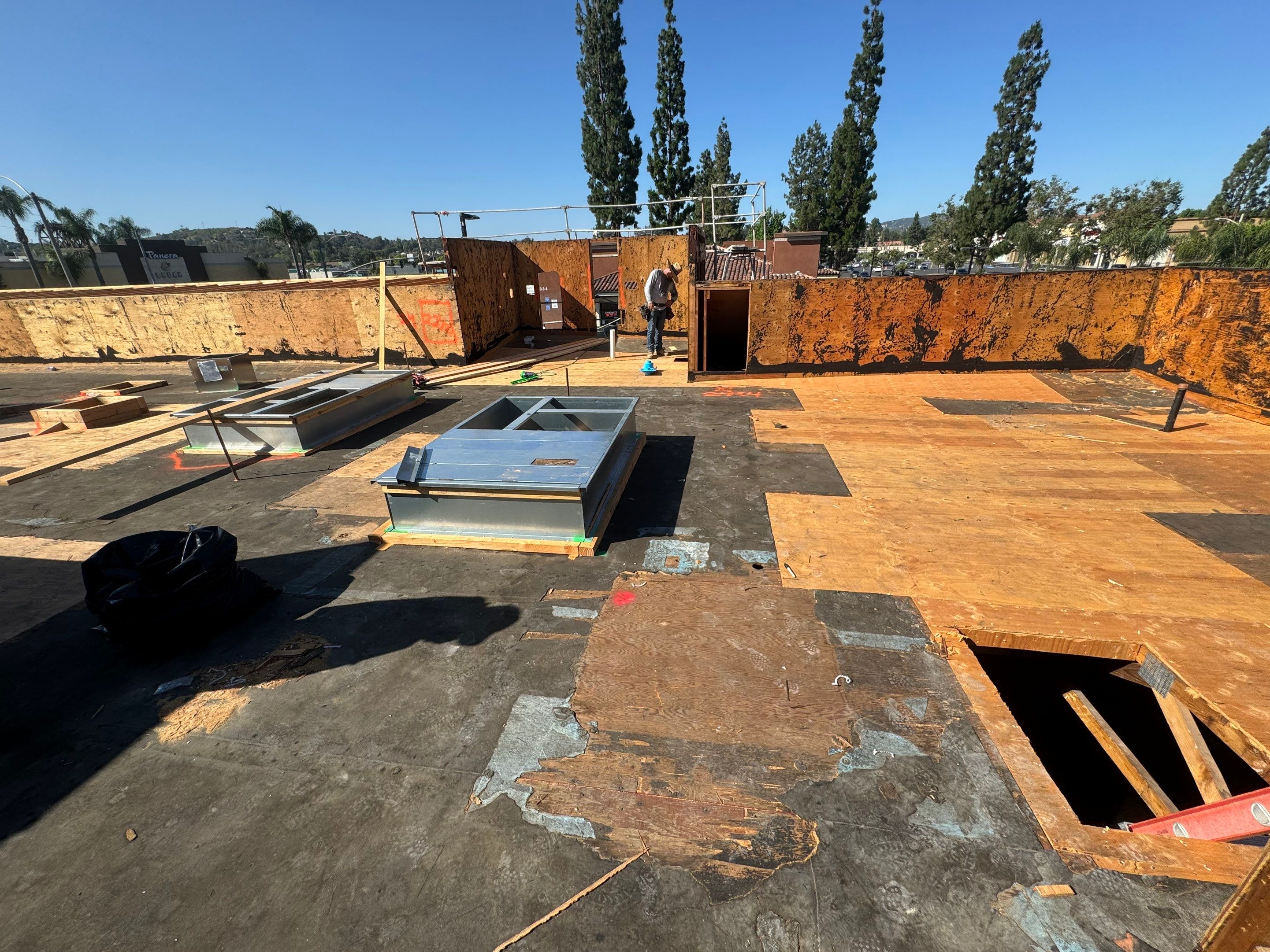 Escondido Commercial Single-Ply TPO Roof Replacement at Chipotle by Zenith Roofing Services