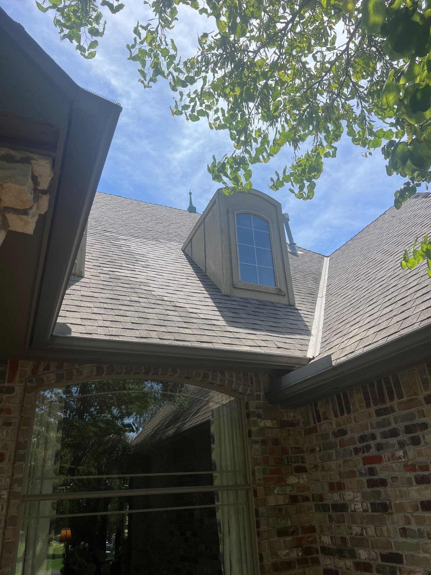 solar attic fan installation & roof repair in Edmond by McCann's Roofing and Construction